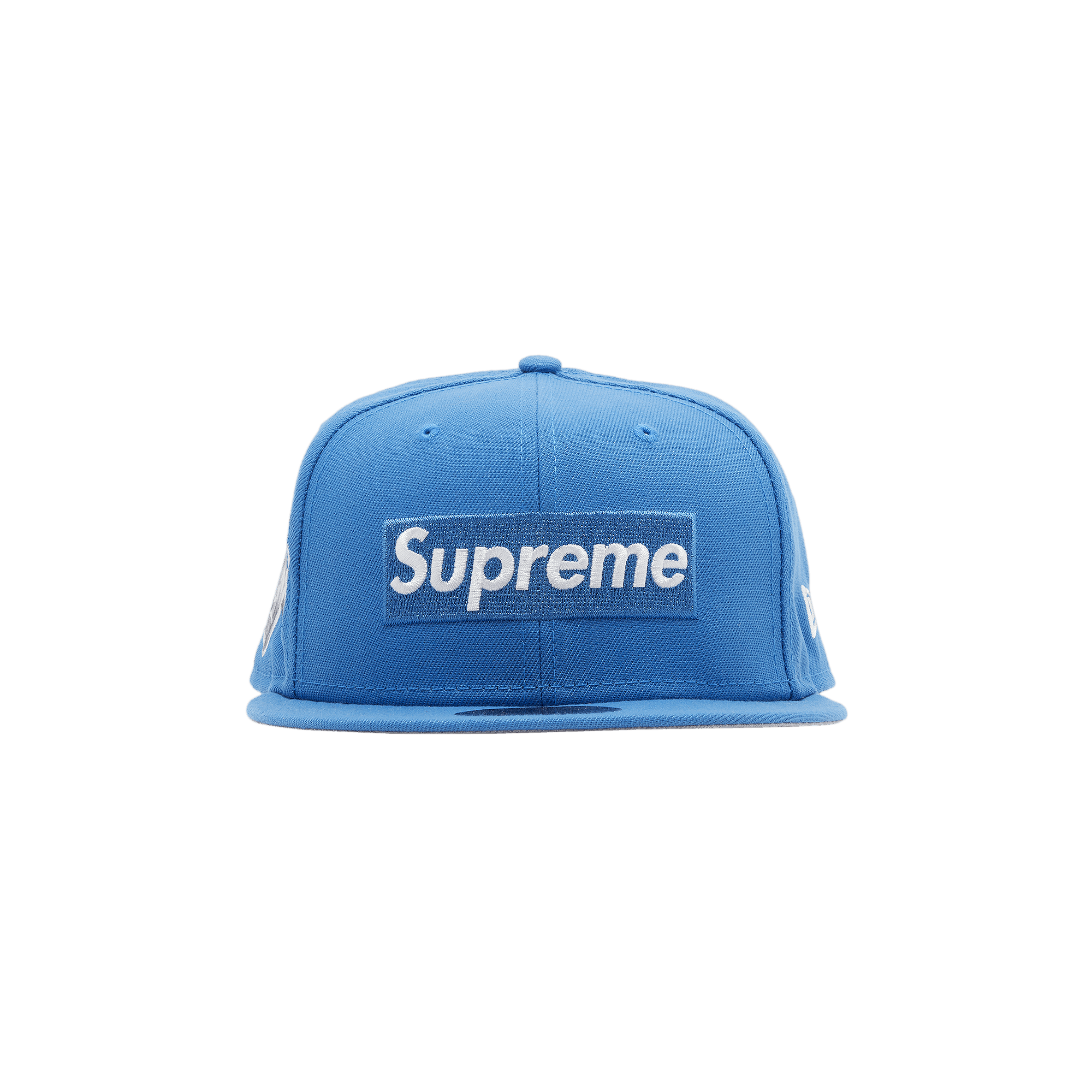 Supreme Money Box Logo New Era 'Light Blue'
