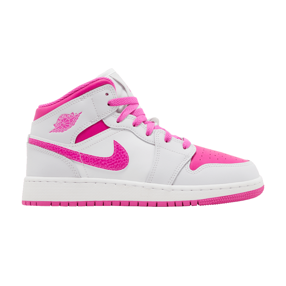 Air Jordan 1 Mid GS 'Fire Pink'