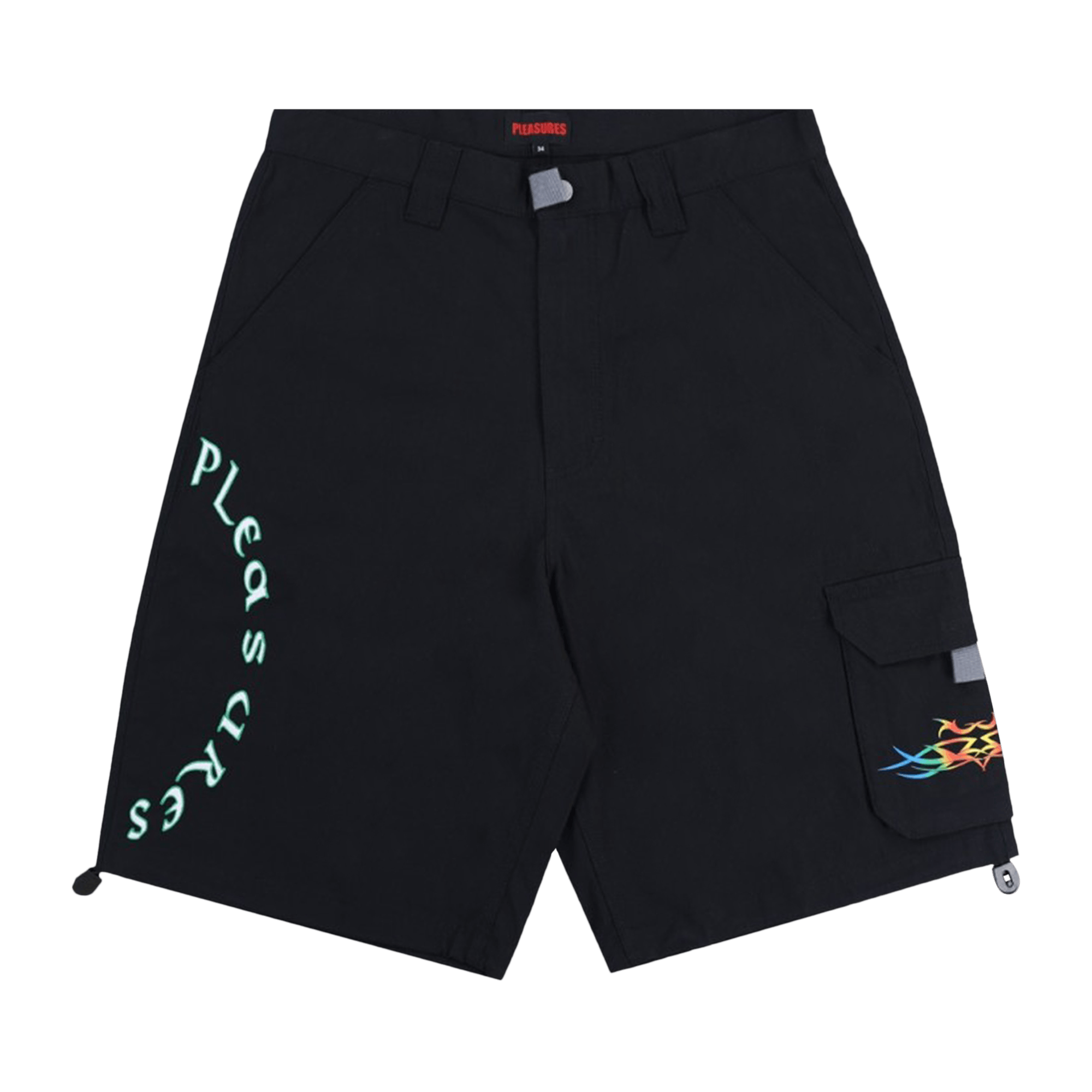 Pleasures Adventure Cargo Shorts 'Black'