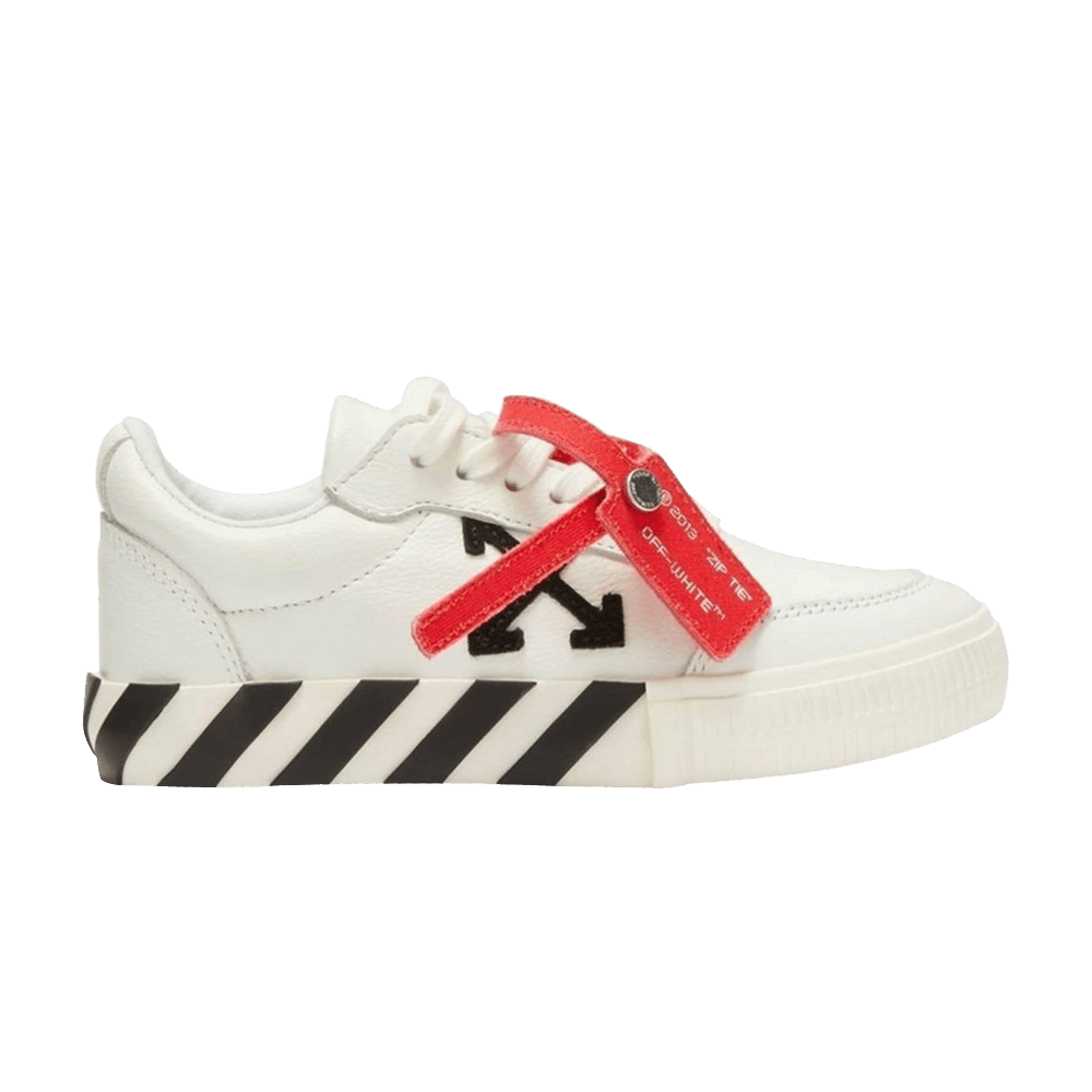 Off-White Vulc Sneaker Kids 'White Black Leather'