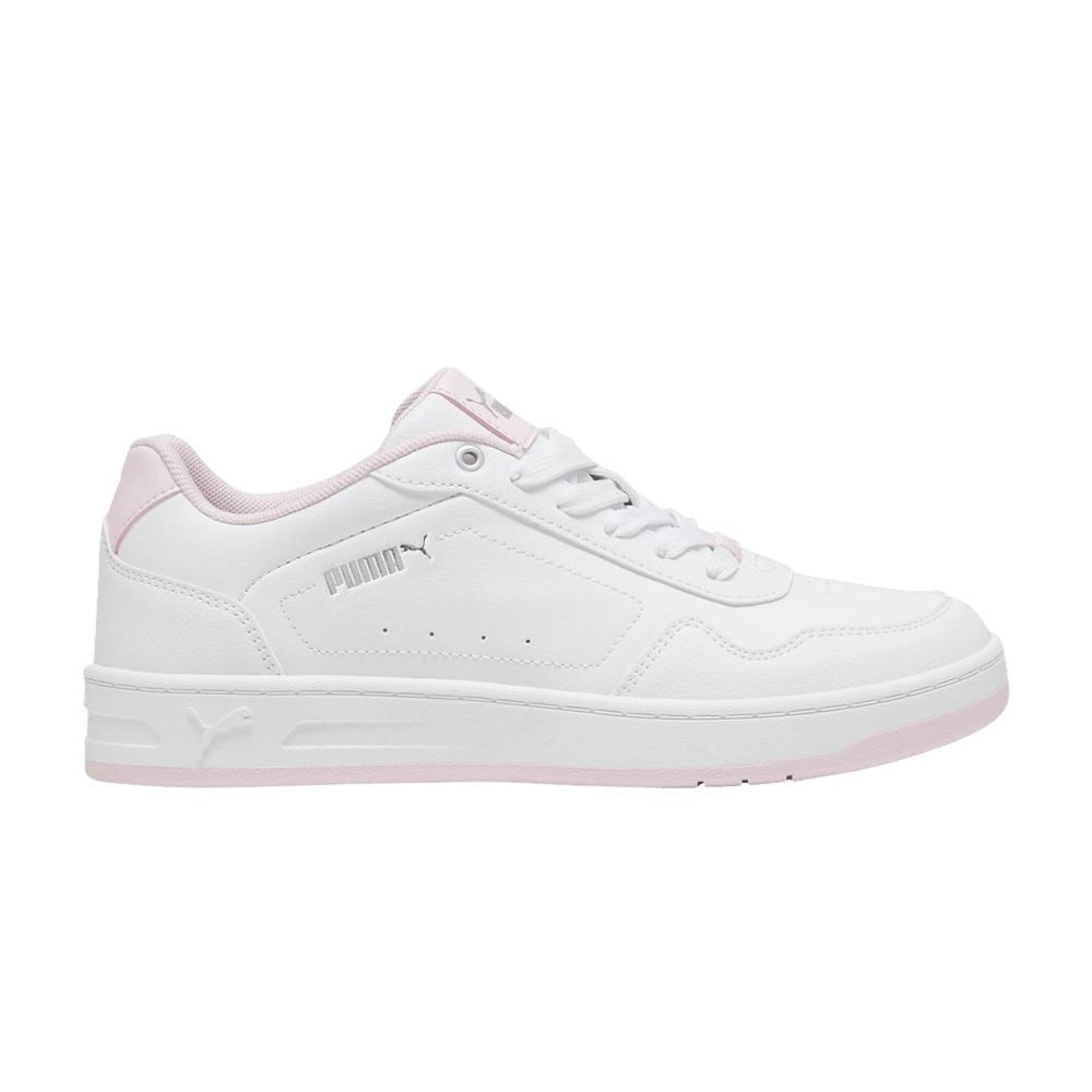 スニーカー ^PUMA^ Coat Classic White Pink Silver 39502104 395021-04 Buy Wmns Court Classy 'White Pink Silver' - 395021 04 | GOAT