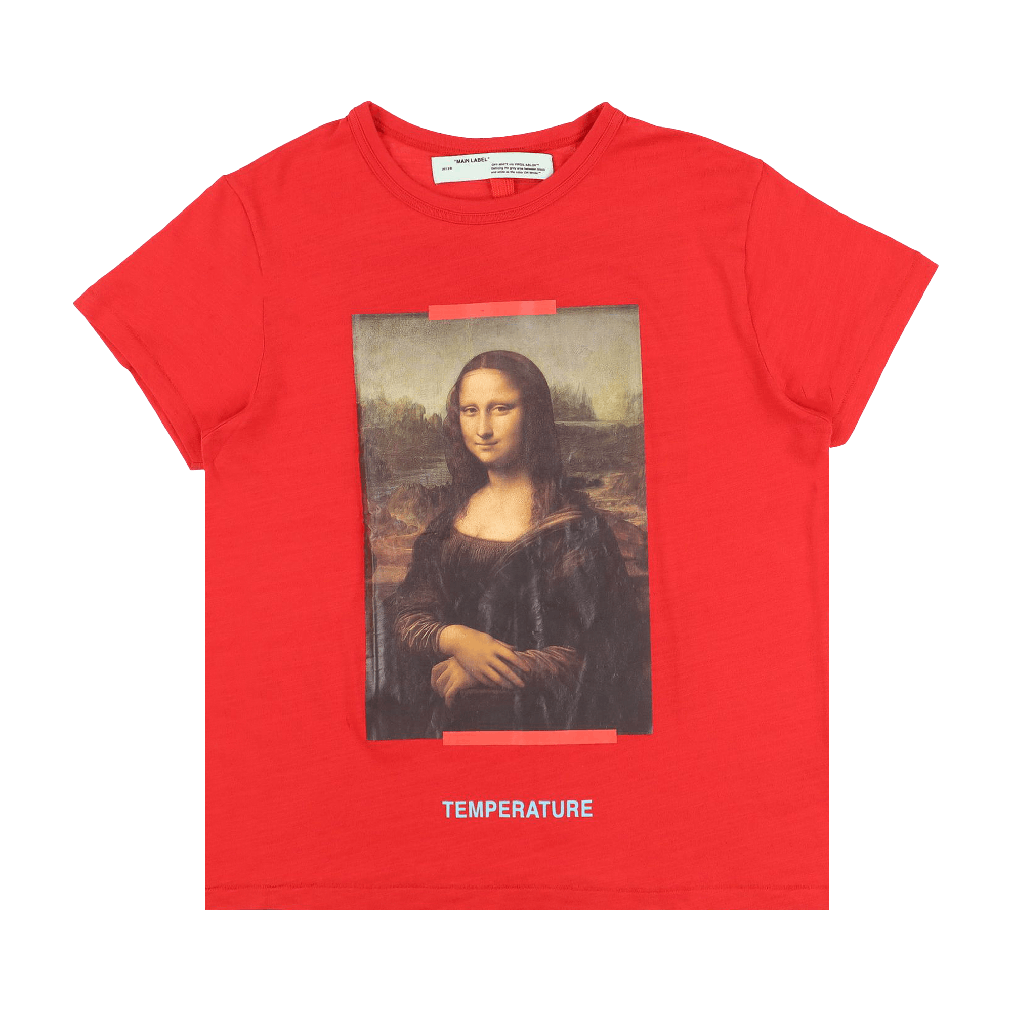 Off-White Temperature Short-Sleeve Tee 'Red'