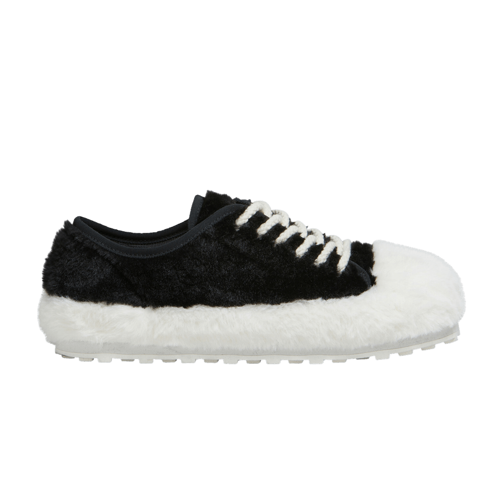 【関税込み】Marni ブラック＆ホワイト Teddy テニススニーカー Black & White Teddy Tennis Sneakers by Marni on Sale
