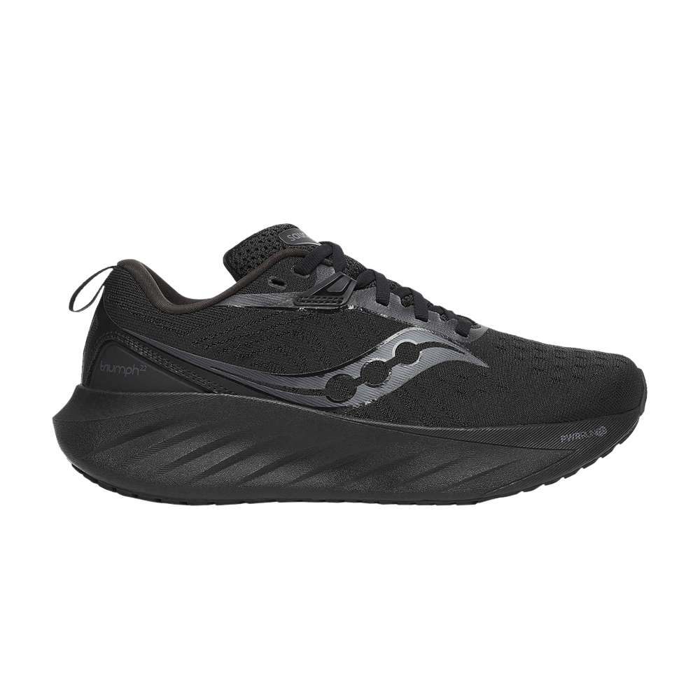 Saucony Wmns Triumph 22 'Triple Black'