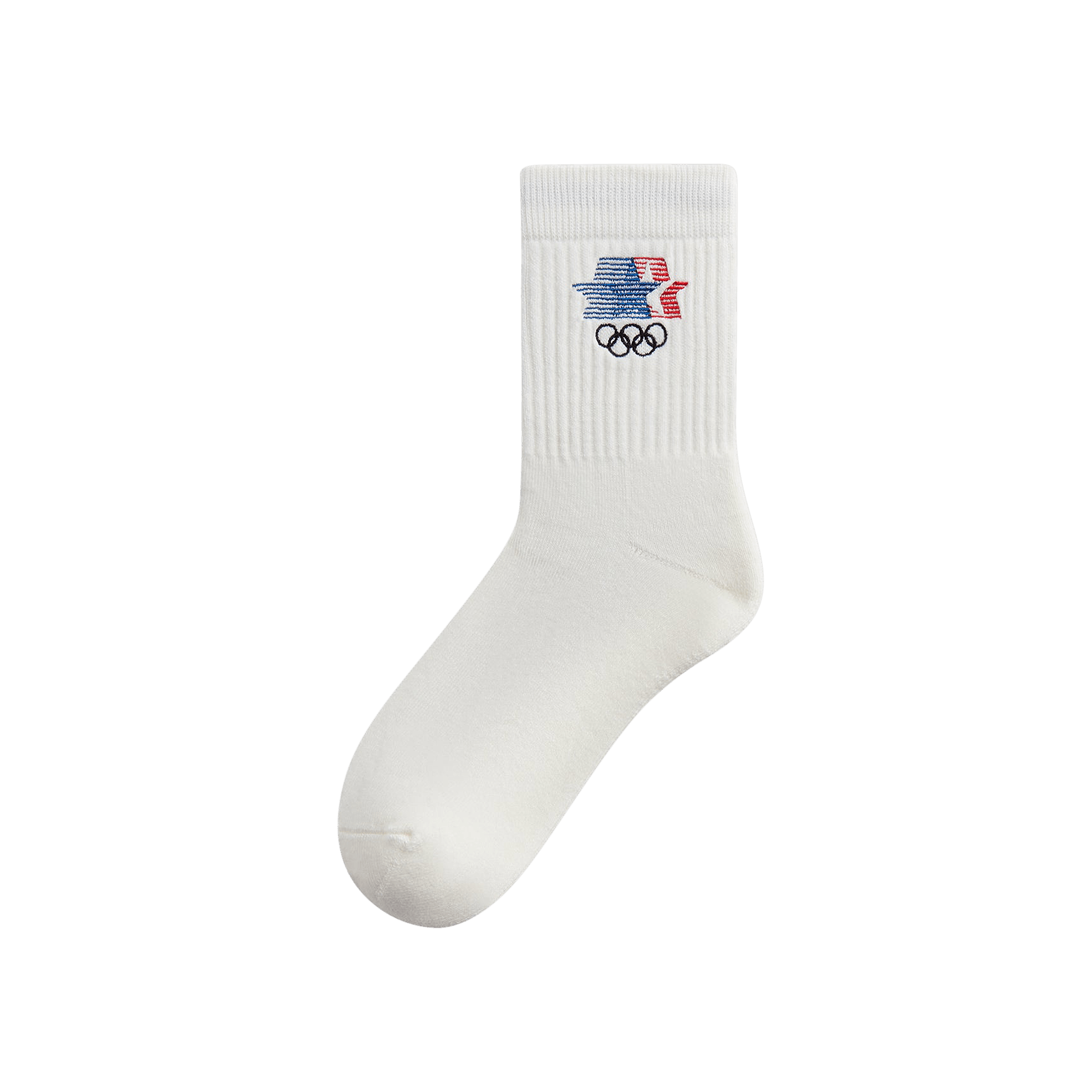 Kith For Olympics Heritage Los Angeles Mid Crew Sock 'Silk'