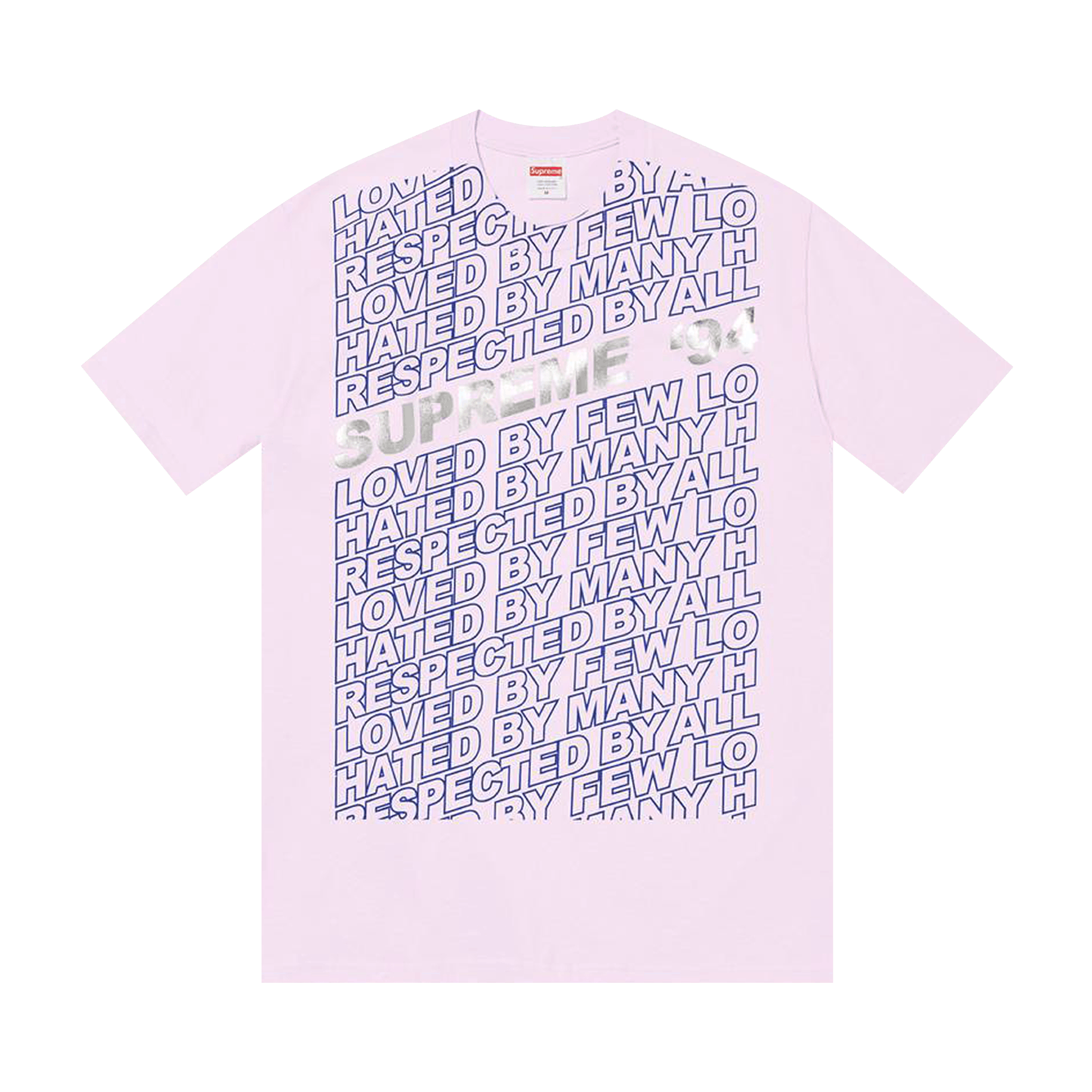 Supreme Respected Tee 'Light Purple'