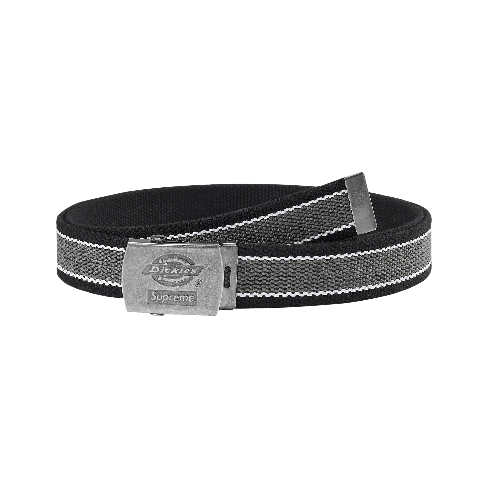 Supreme x Dickies Stripe Webbing Belt 'Black'