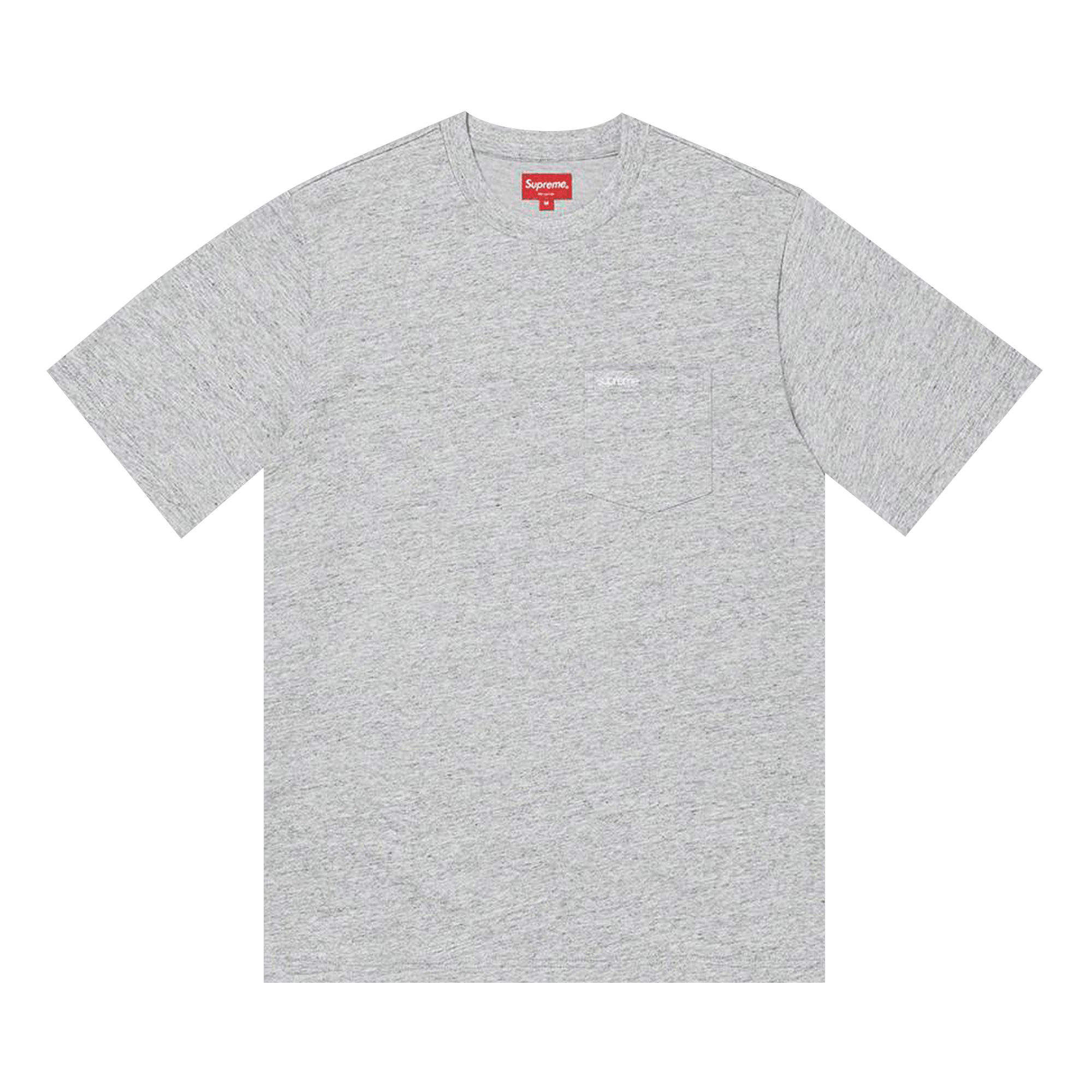 Supreme Short-Sleeve Pocket Tee 'Heather Grey'