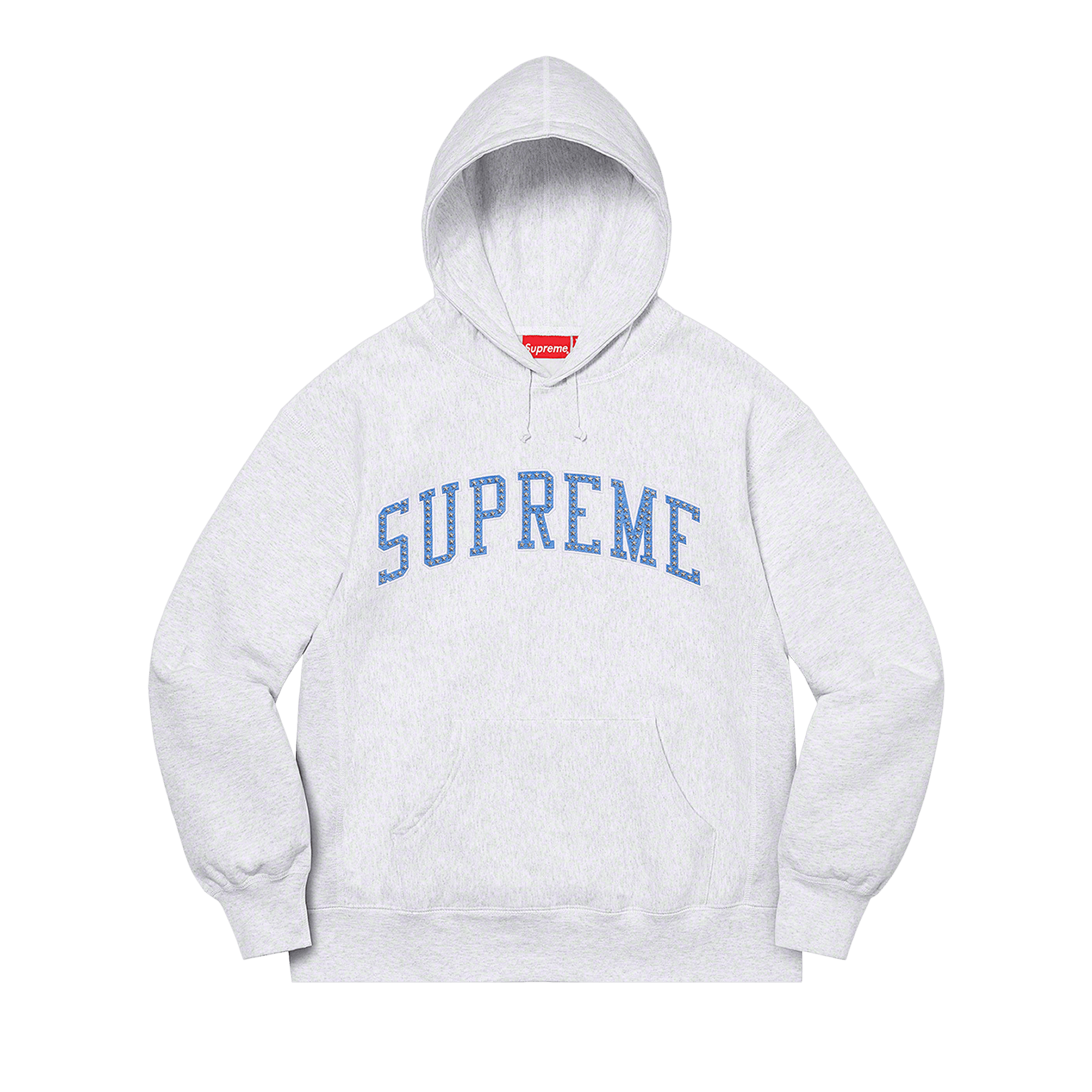 Supreme Stars Arc Hooded Sweatshirt 'Ash Grey'