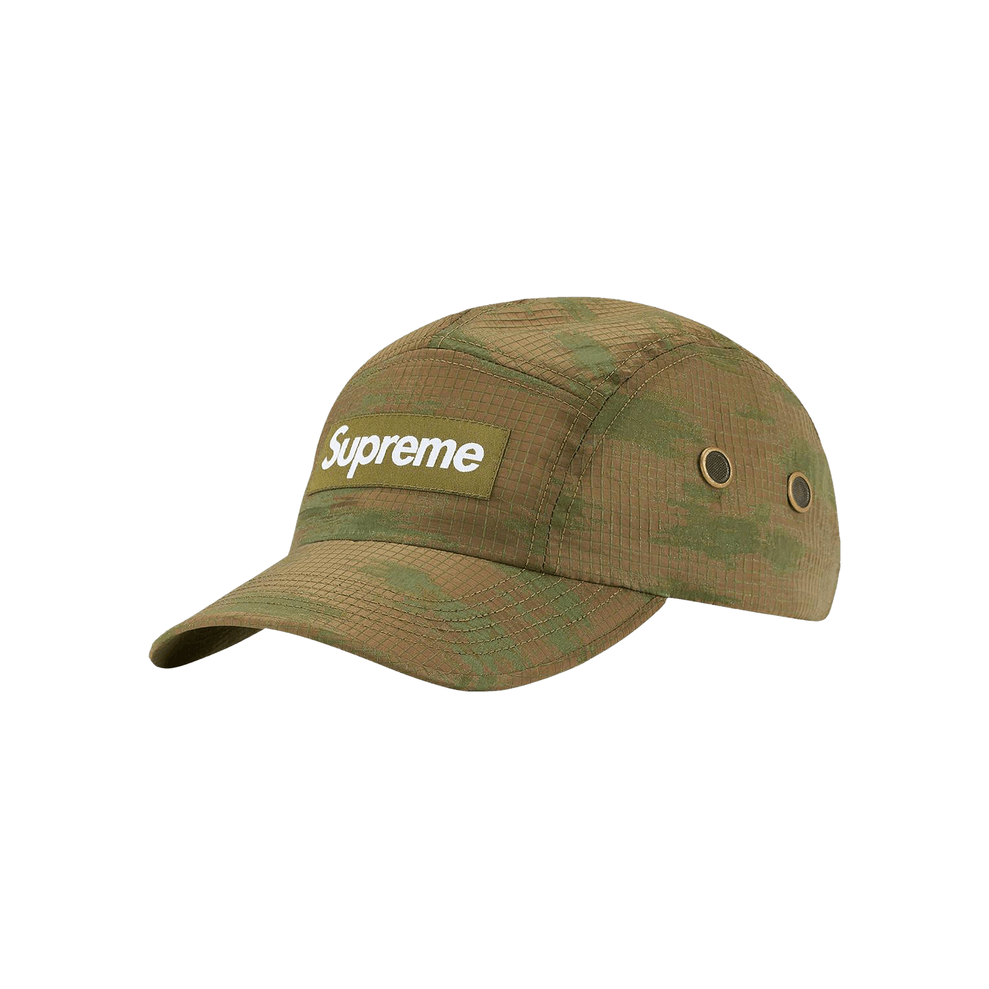 Supreme Broken Camo Camp Cap 'Olive'