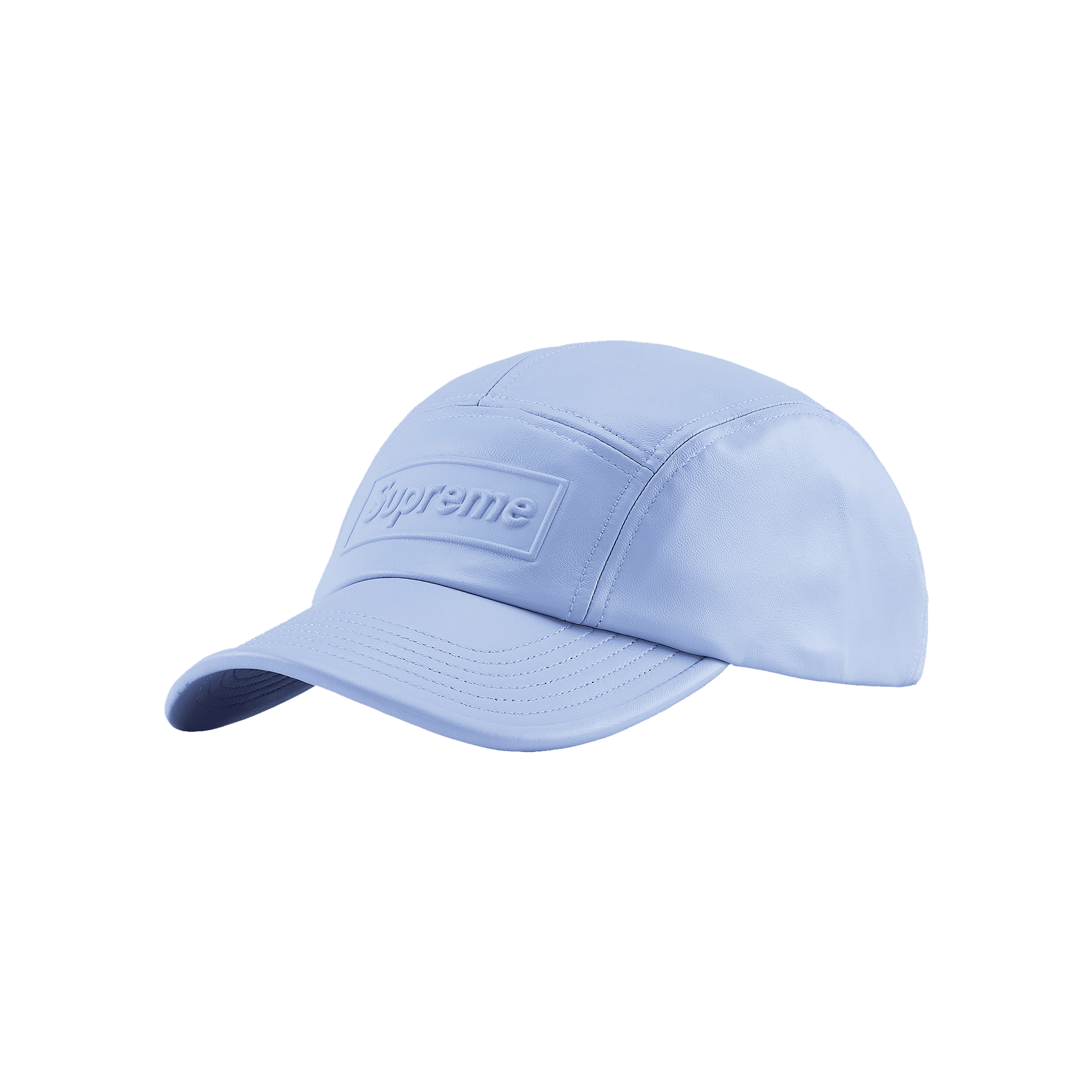 Supreme GORE-TEX Leather Camp Cap 'Grey'