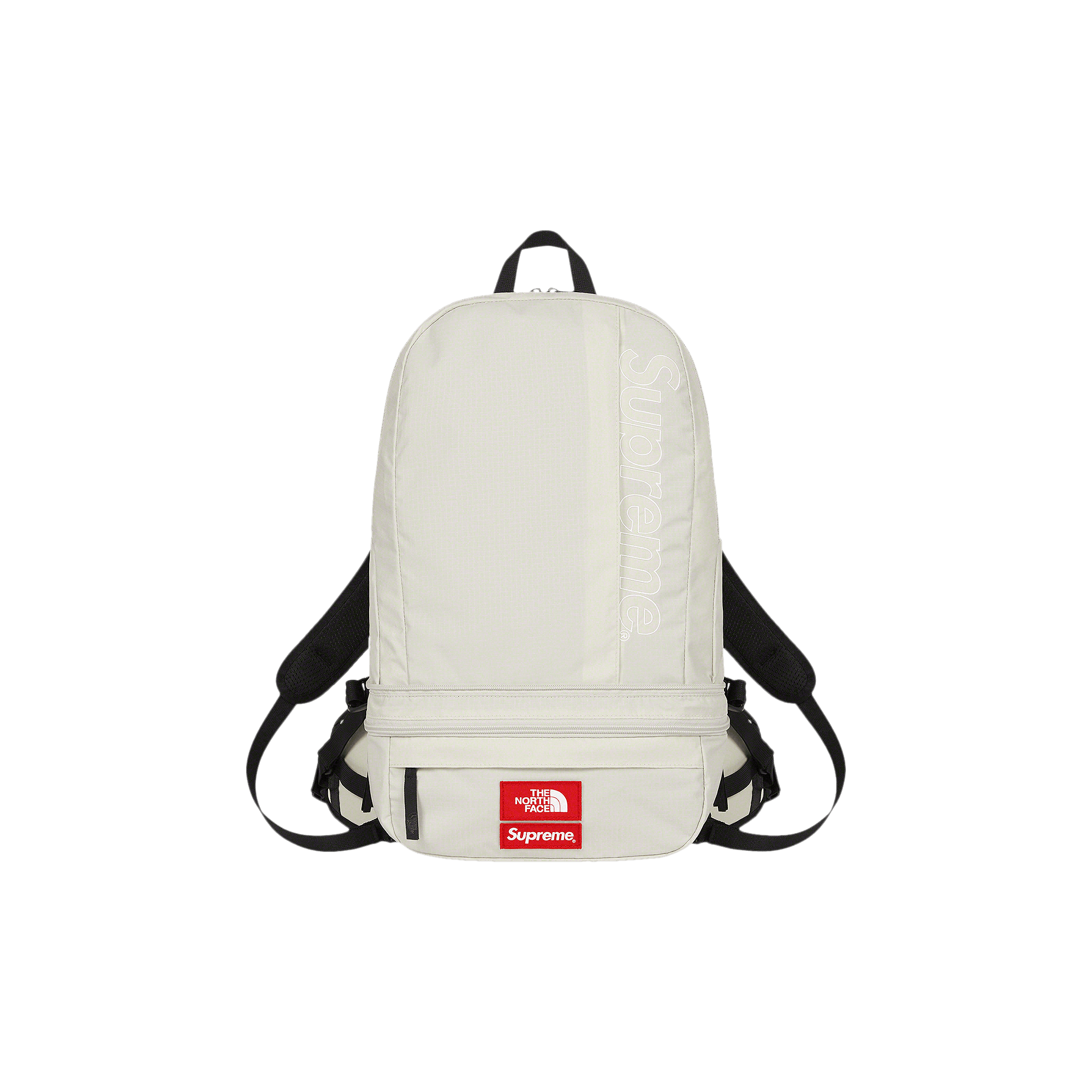 Supreme x The North Face Trekking Convertible Backpack + Waist Bag 'Stone'