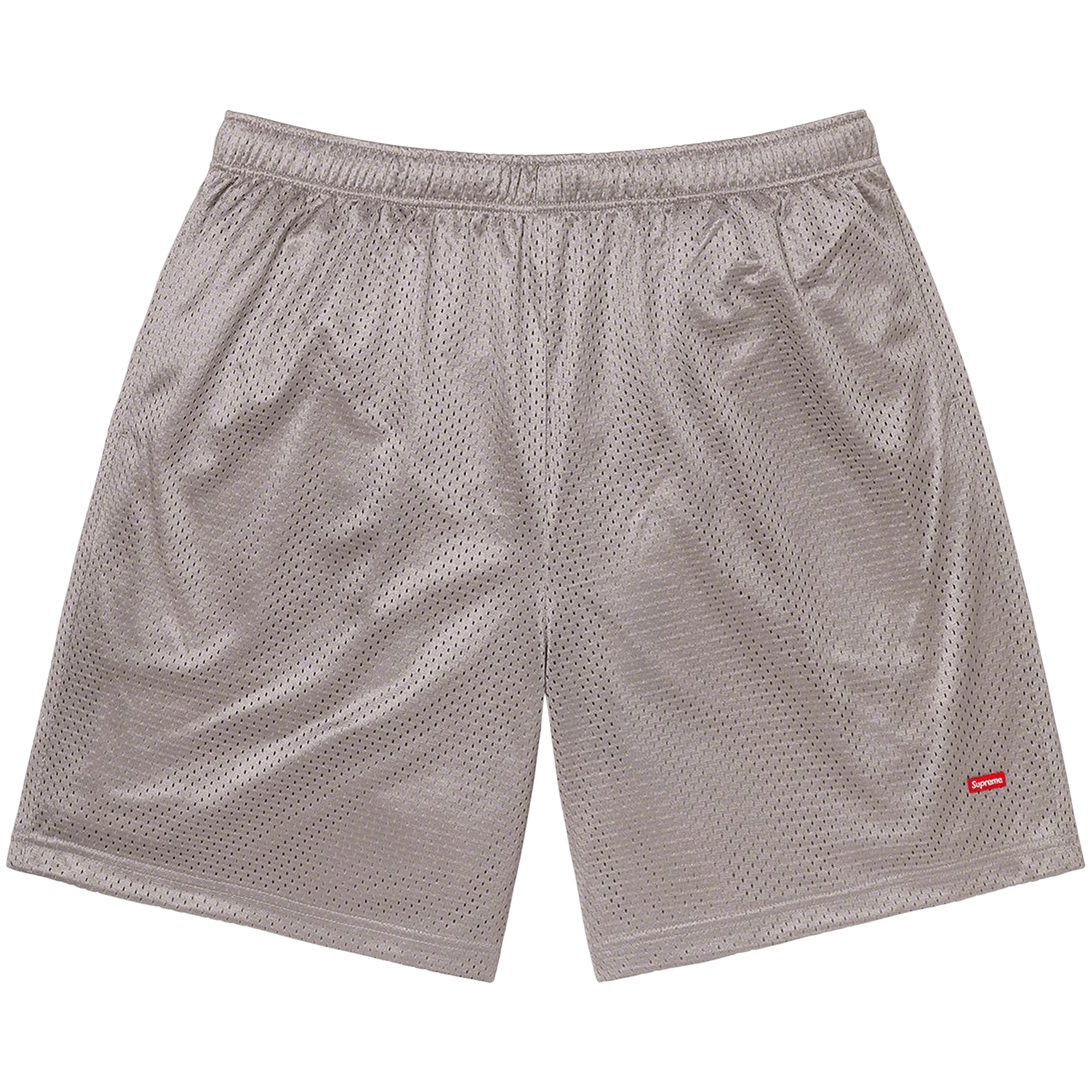 Supreme Small Box Baggy Mesh Short 'Grey'