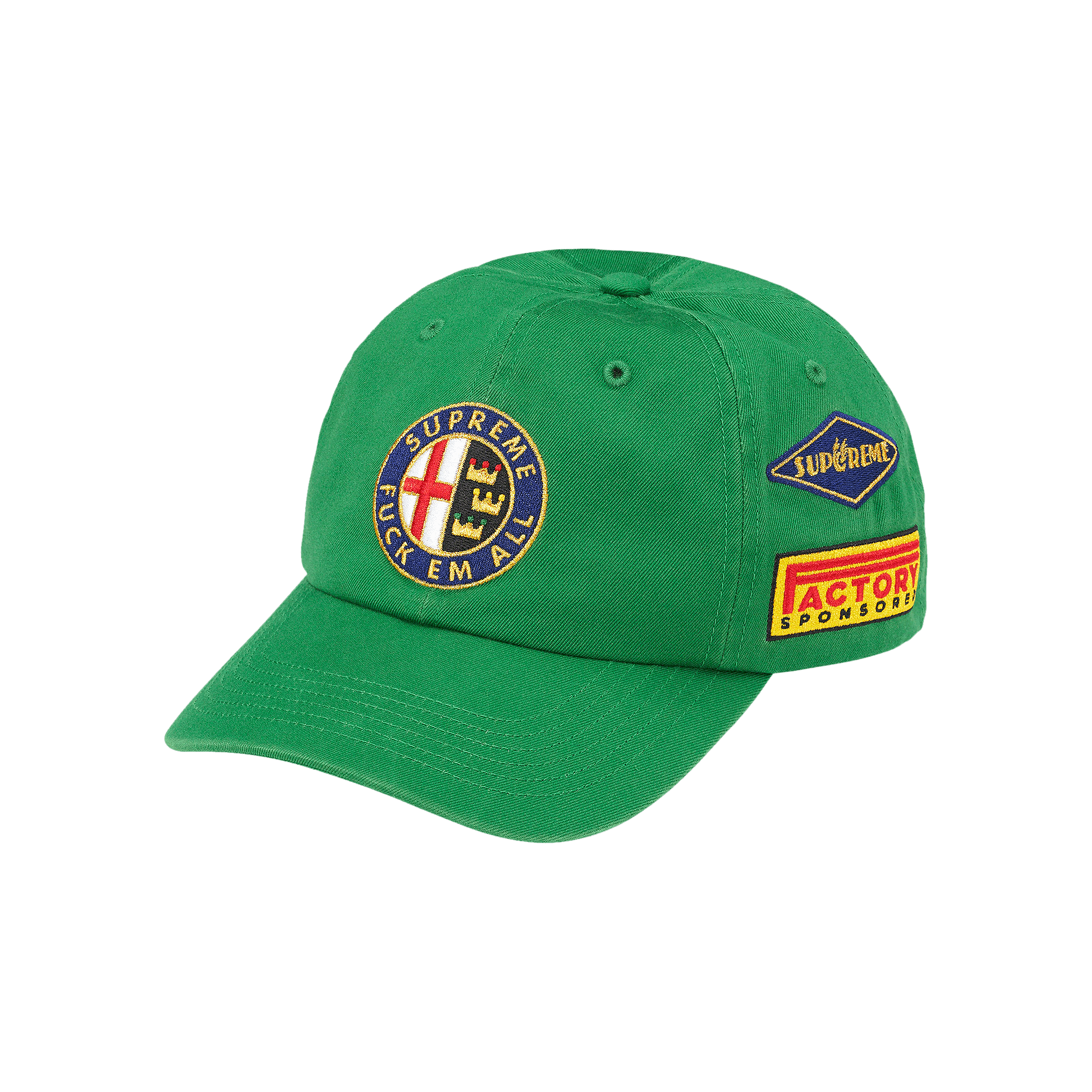 Supreme Racing 6-Panel 'Green'