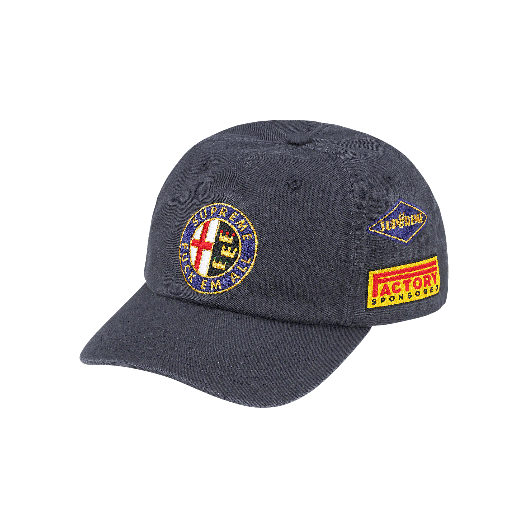 Supreme Racing 6-Panel 'Navy'