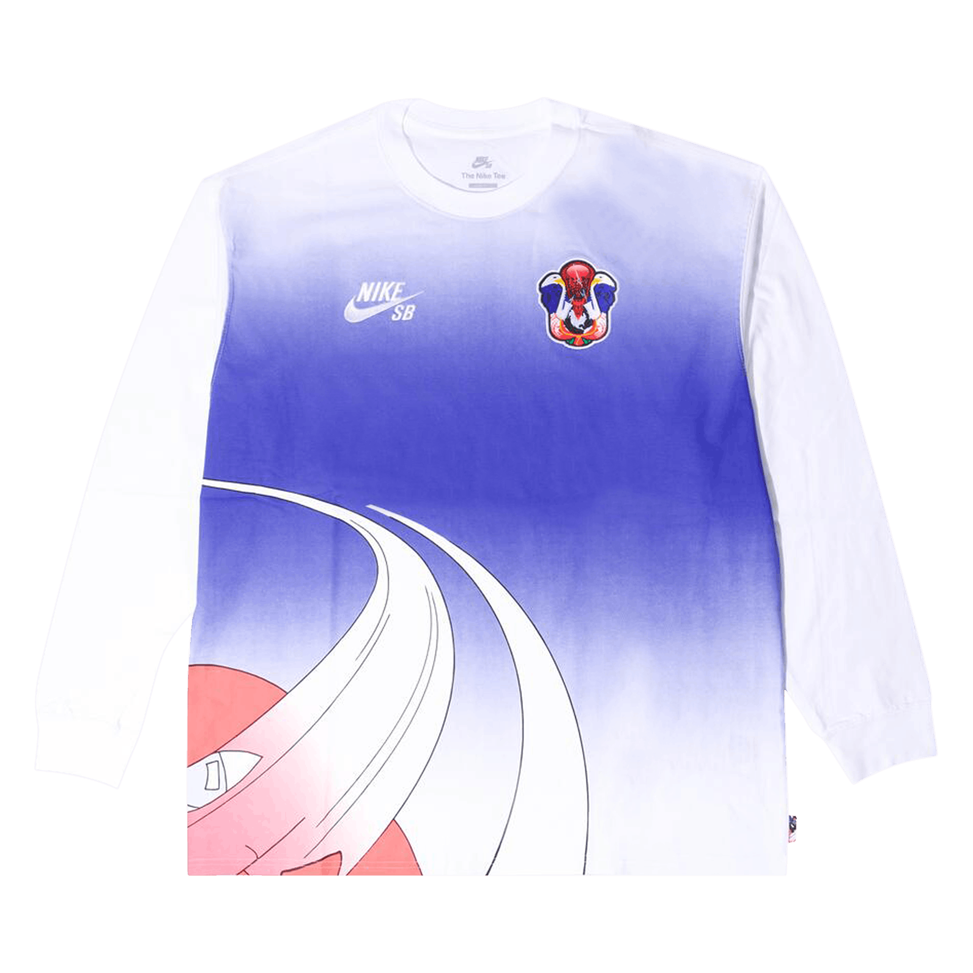 Nike SB Team USA Team Long-Sleeve Tee 'White/Blue'