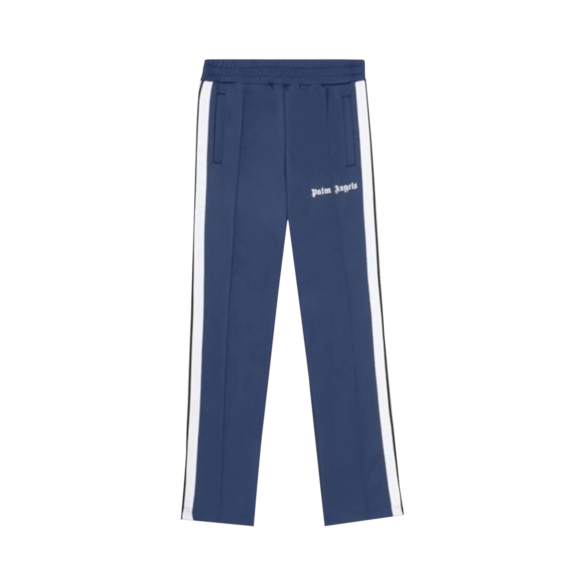 Palm Angels Classic Track Pants 'Navy Blue/White'