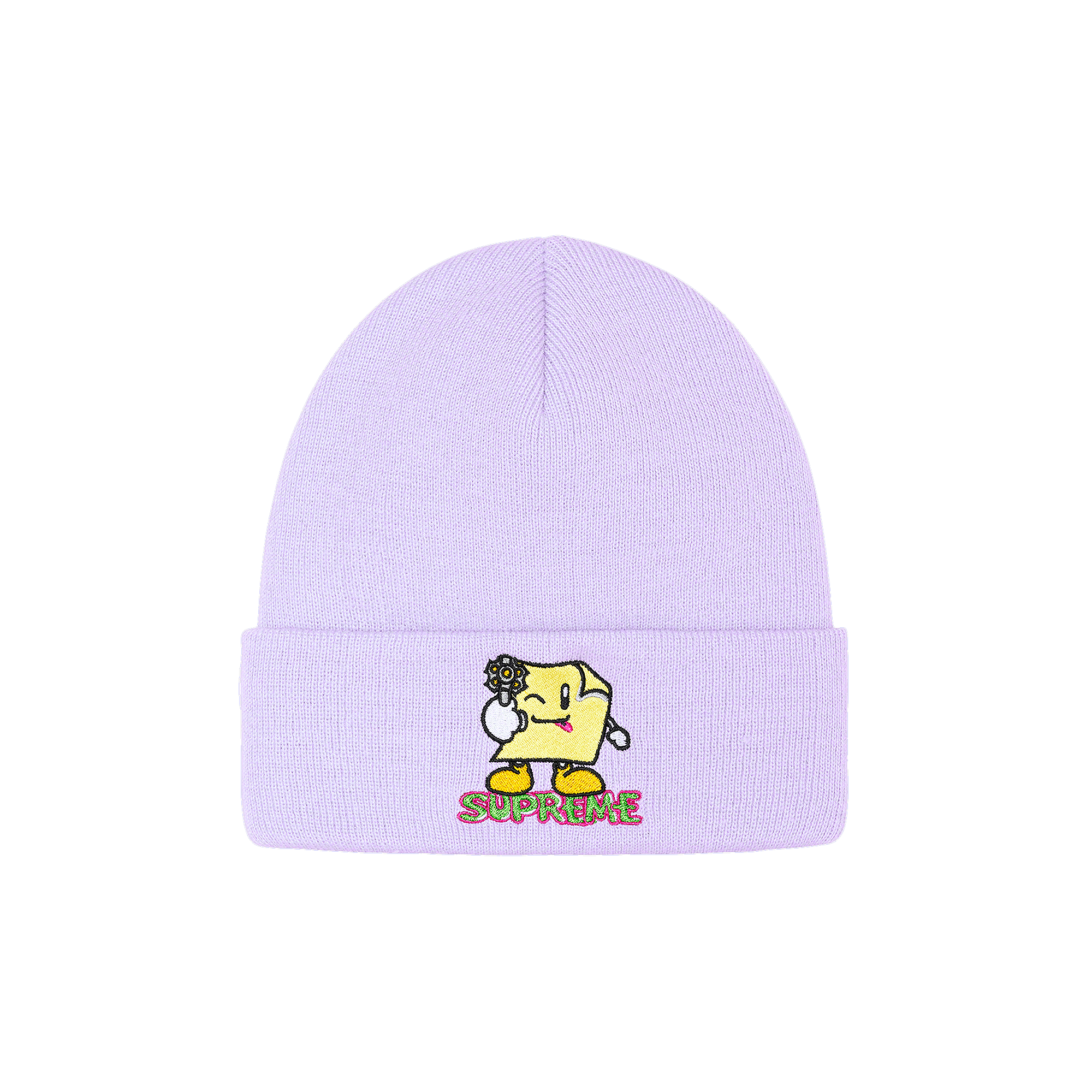 Supreme Sticky Note Beanie 'Lavender'