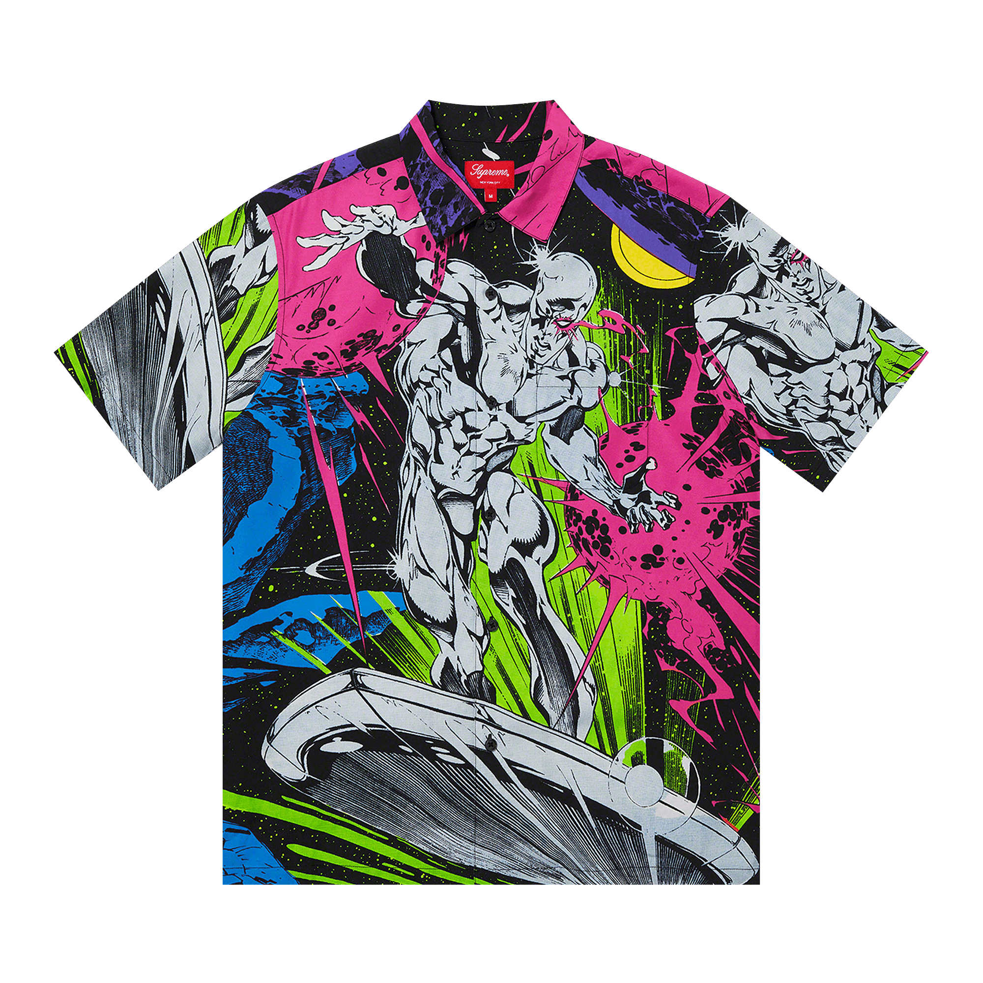 Supreme Silver Surfer Short-Sleeve Shirt 'Multicolor'