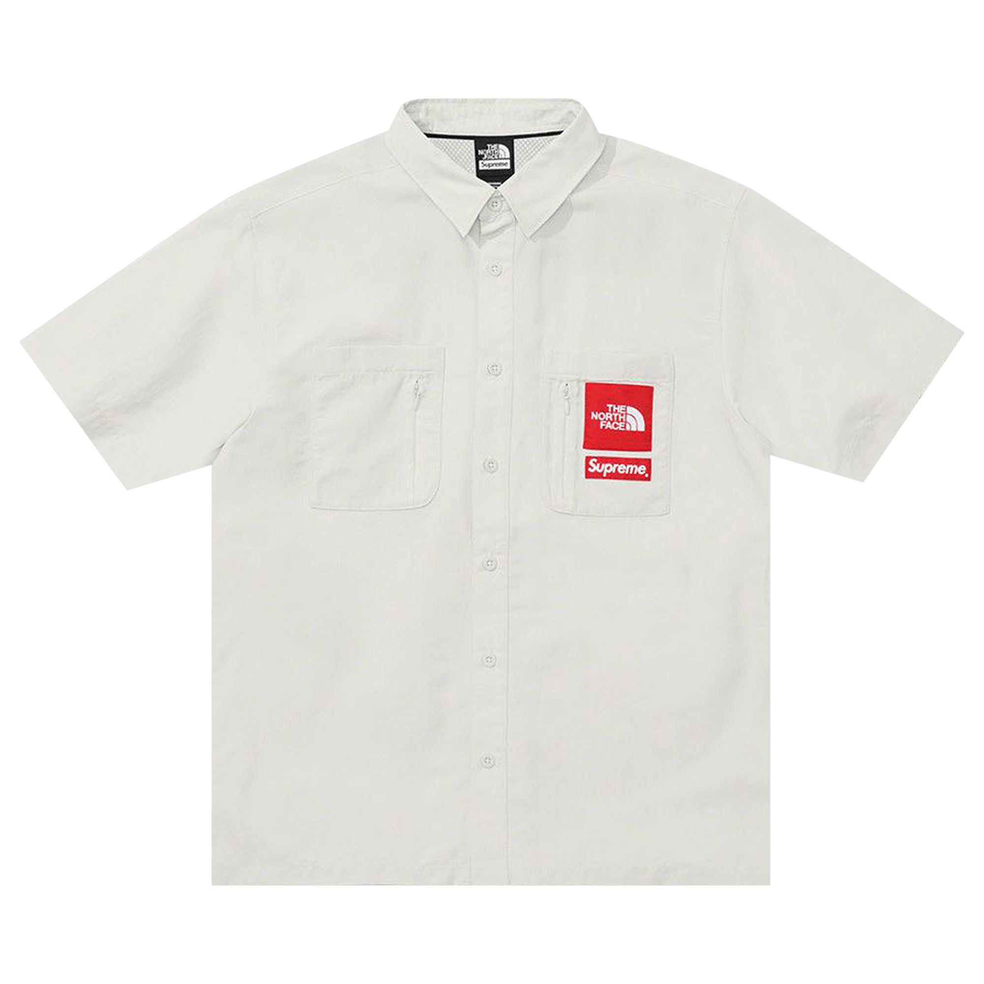 Supreme x The North Face Trekking Short-Sleeve Shirt 'Stone'