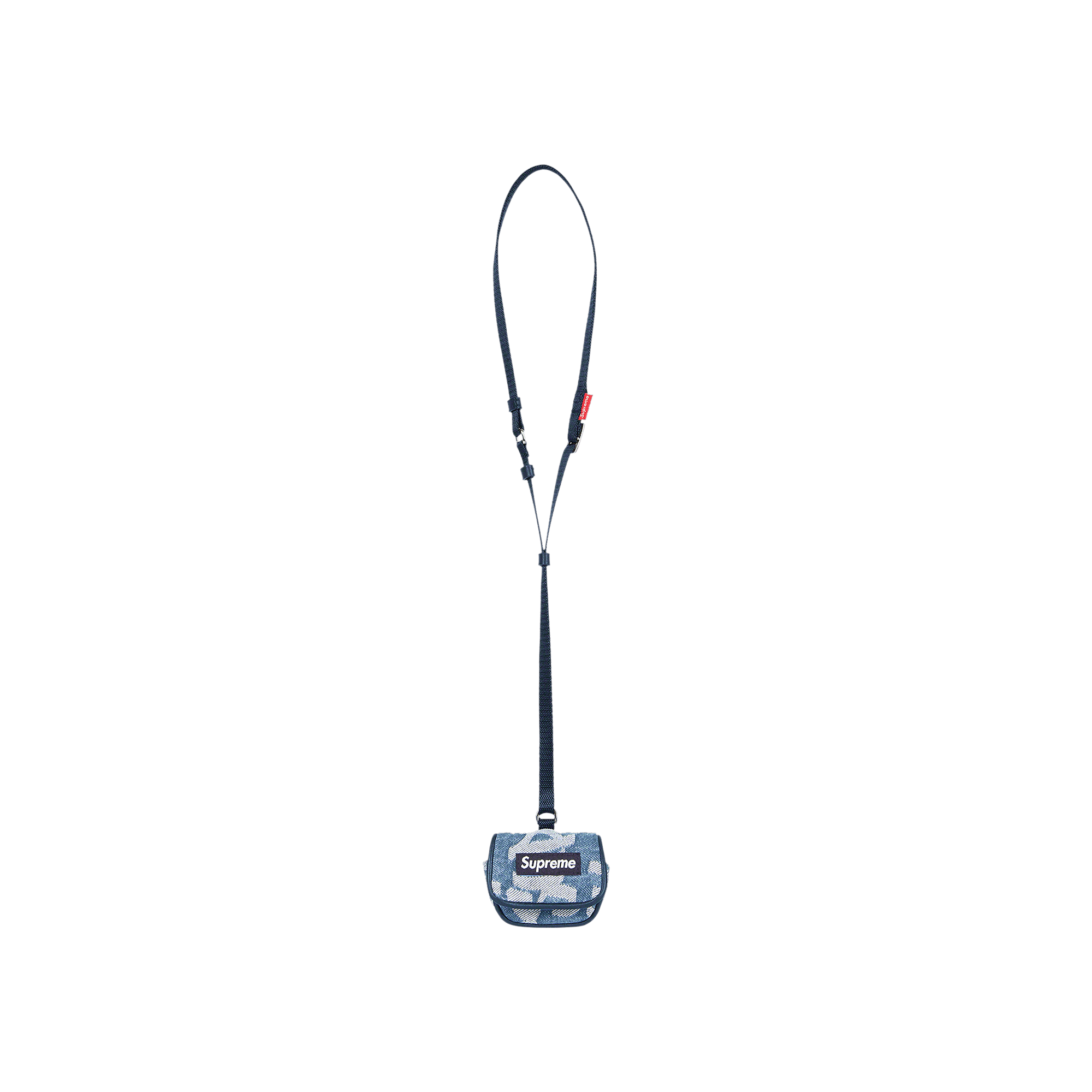 Supreme Fat Tip Jacquard Denim AirPod Case 'Blue'