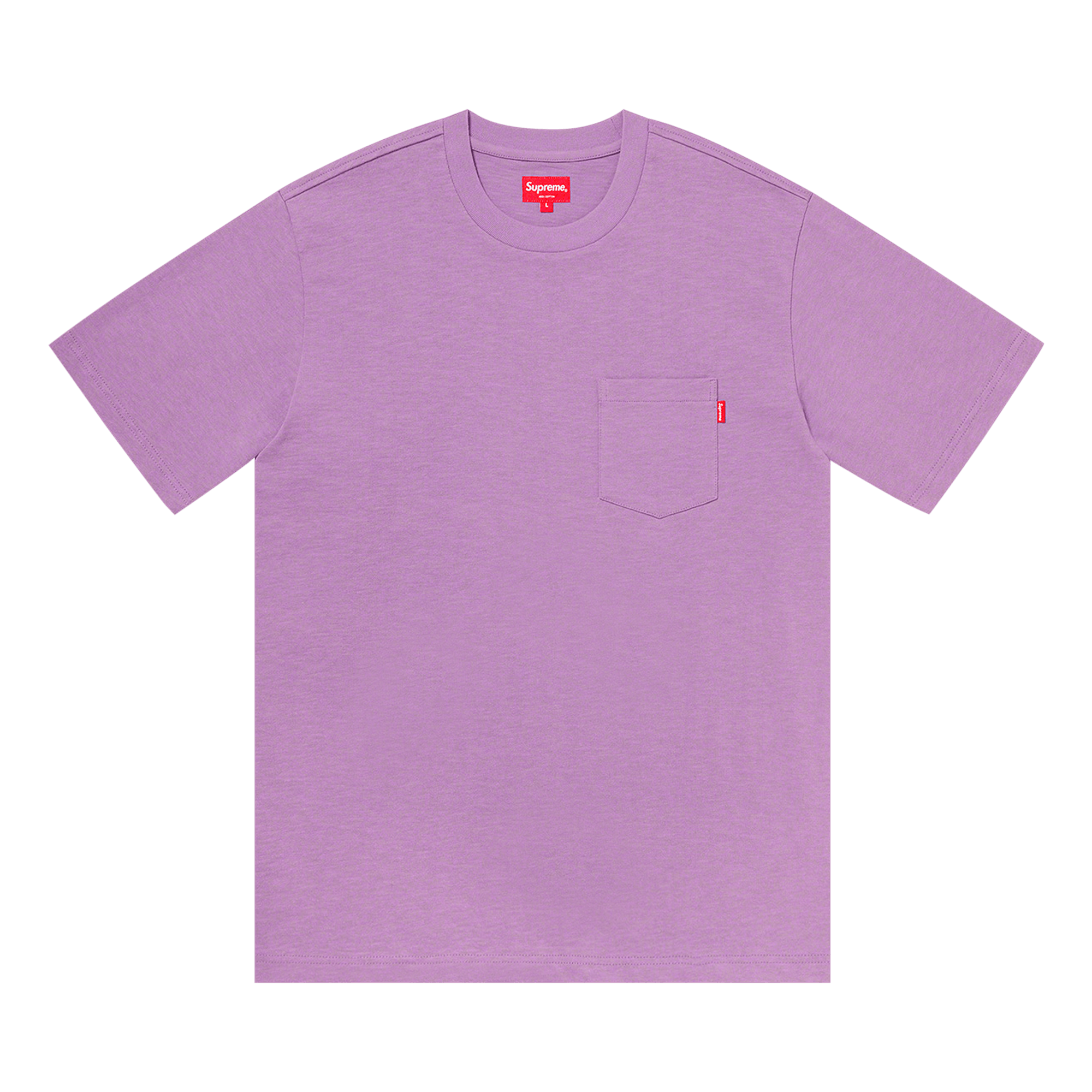 Supreme Short-Sleeve Pocket Tee 'Violet'