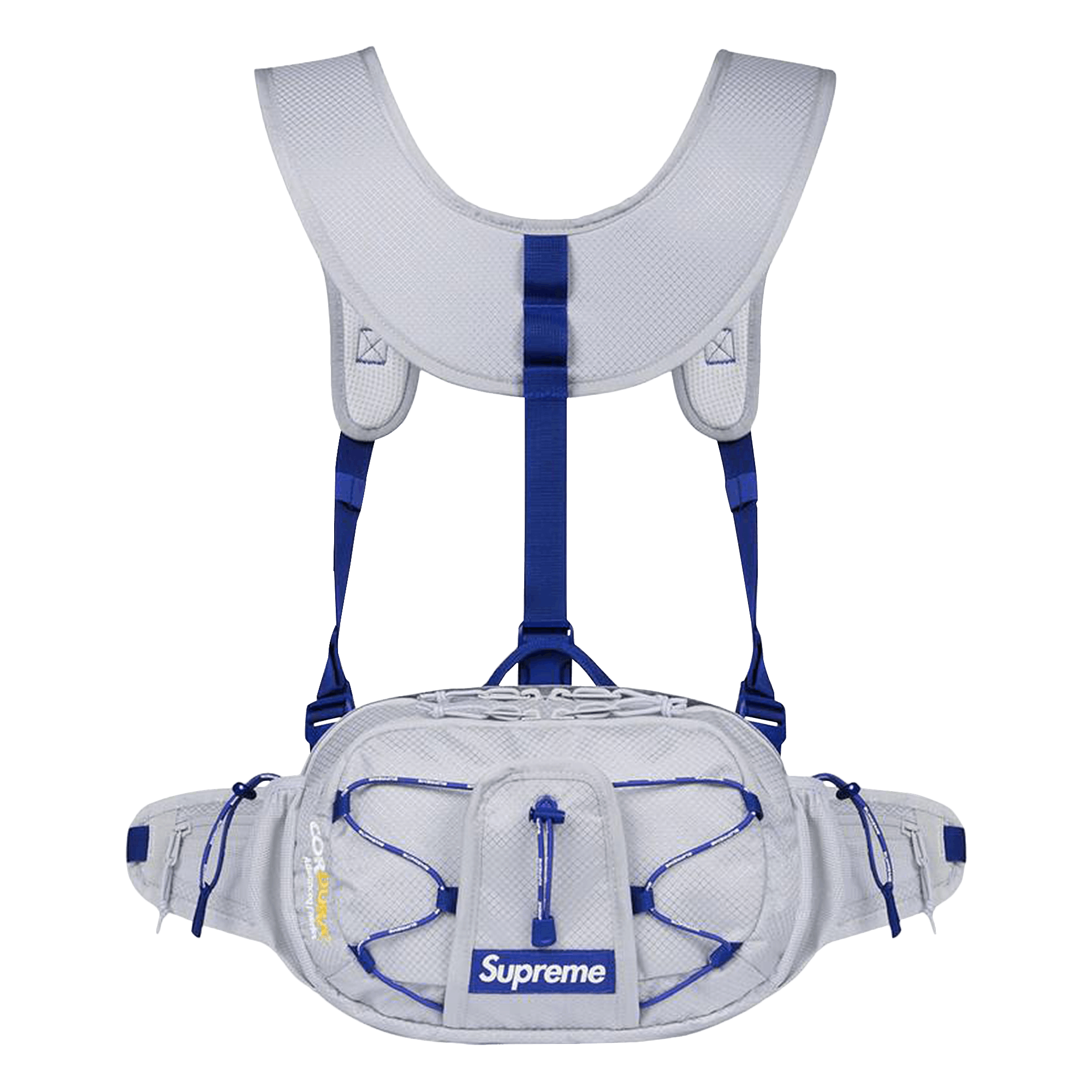 Supreme Harness Waist Bag 'Silver'