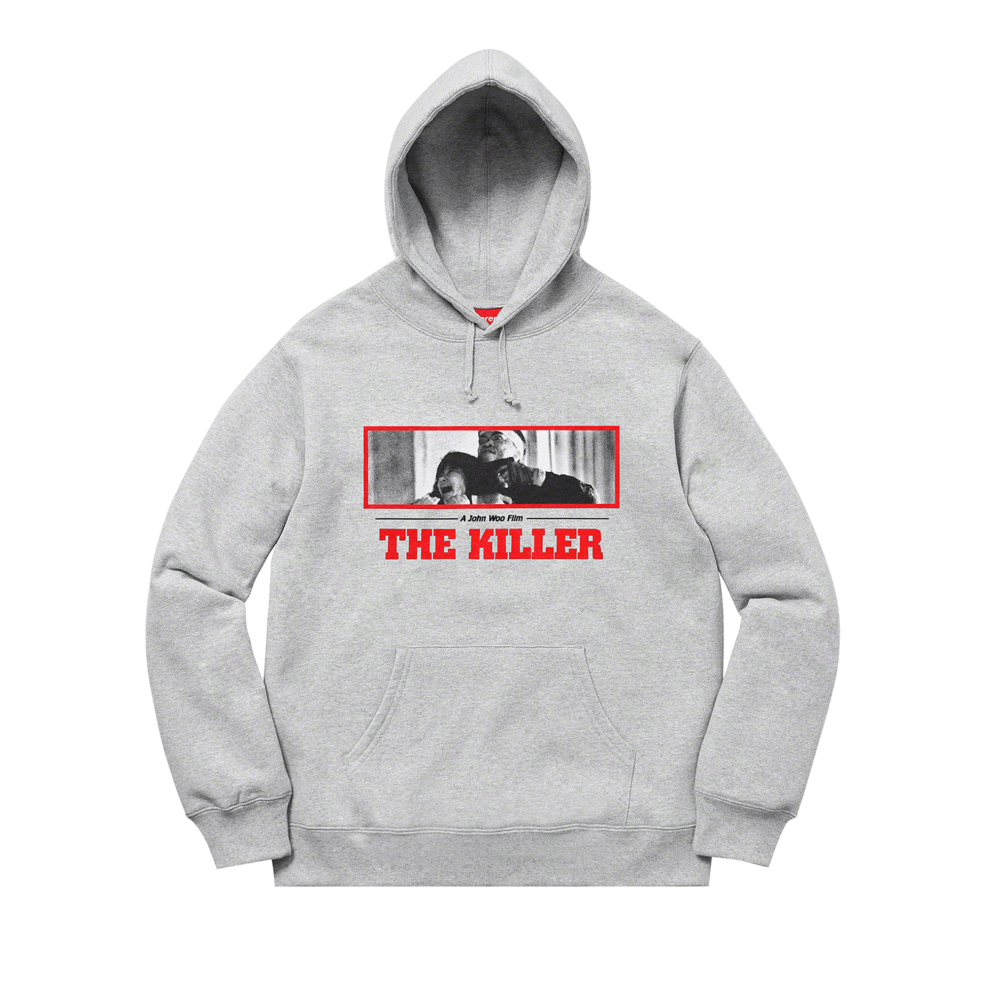 Supreme The Killer Hooded Sweatshirt 'Heather Grey'