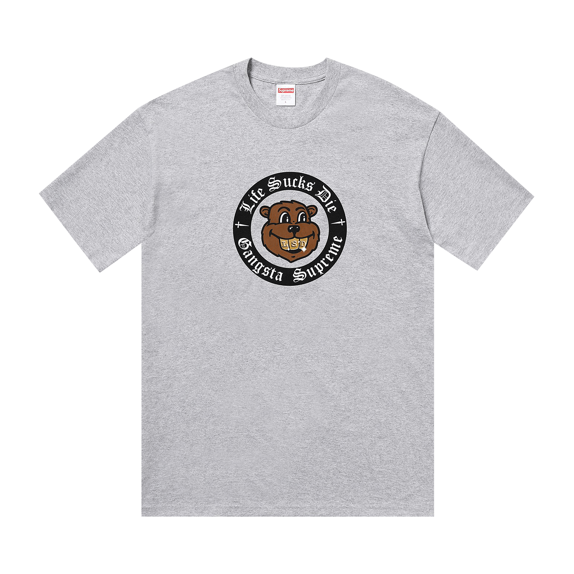 Supreme Life Sucks Die Tee 'Heather Grey'
