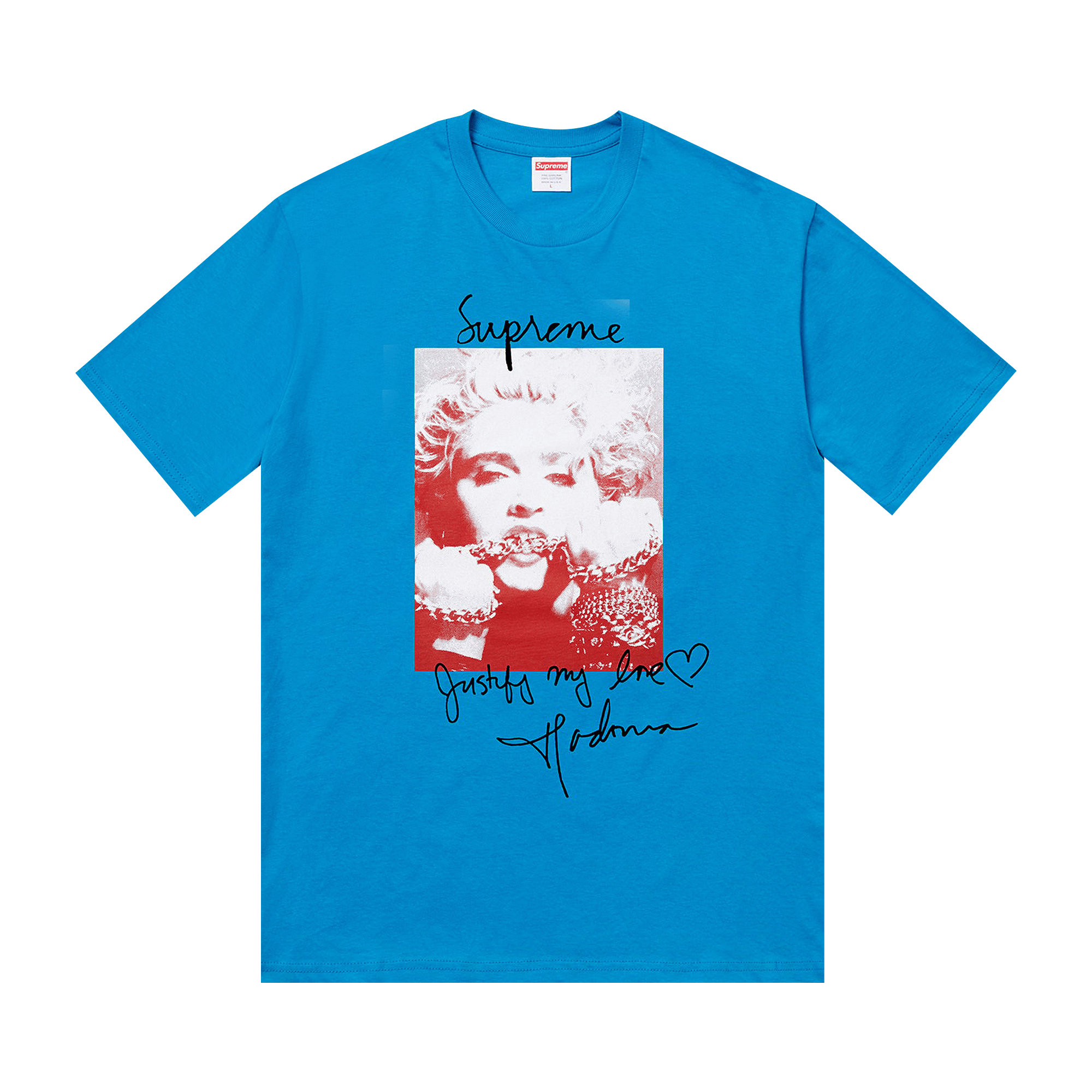 Supreme Madonna Tee 'Blue'