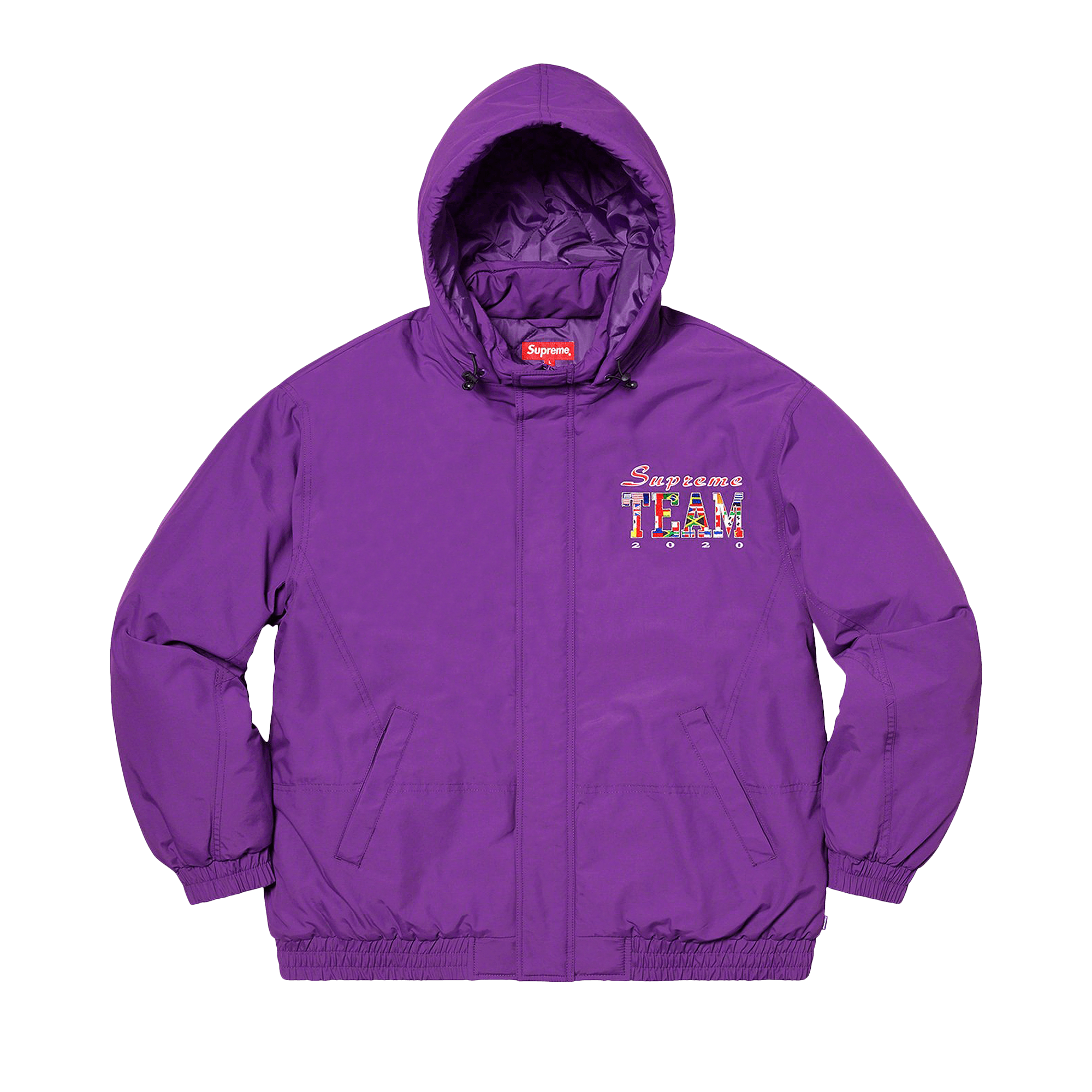 Supreme Team Puffy Jacket 'Purple'