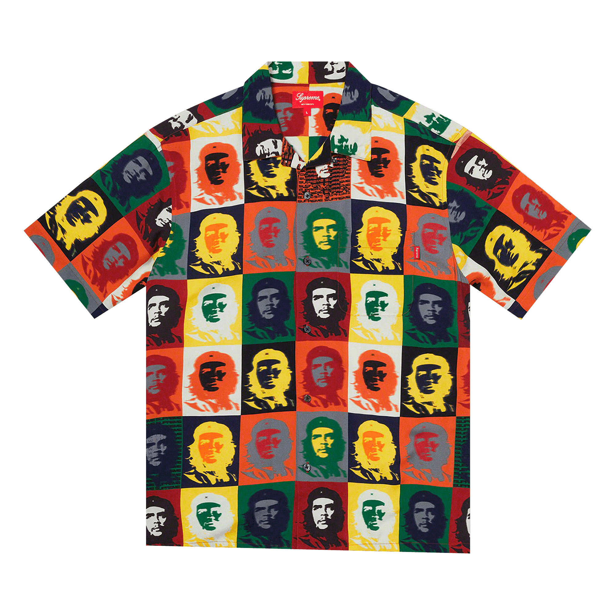 Supreme Che Rayon Short-Sleeve Shirt 'Multicolor'