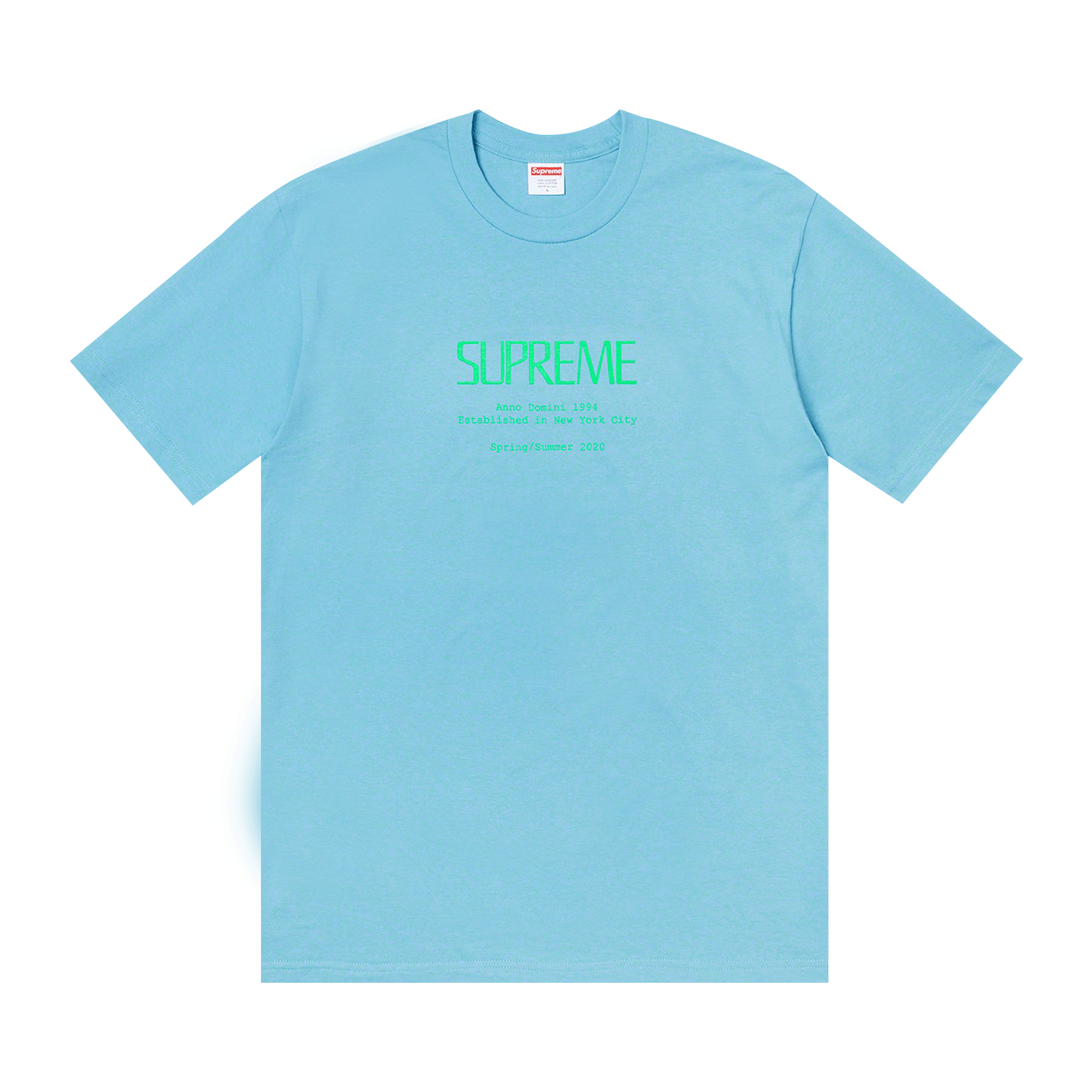 Supreme Anno Domini Tee 'Light Blue'