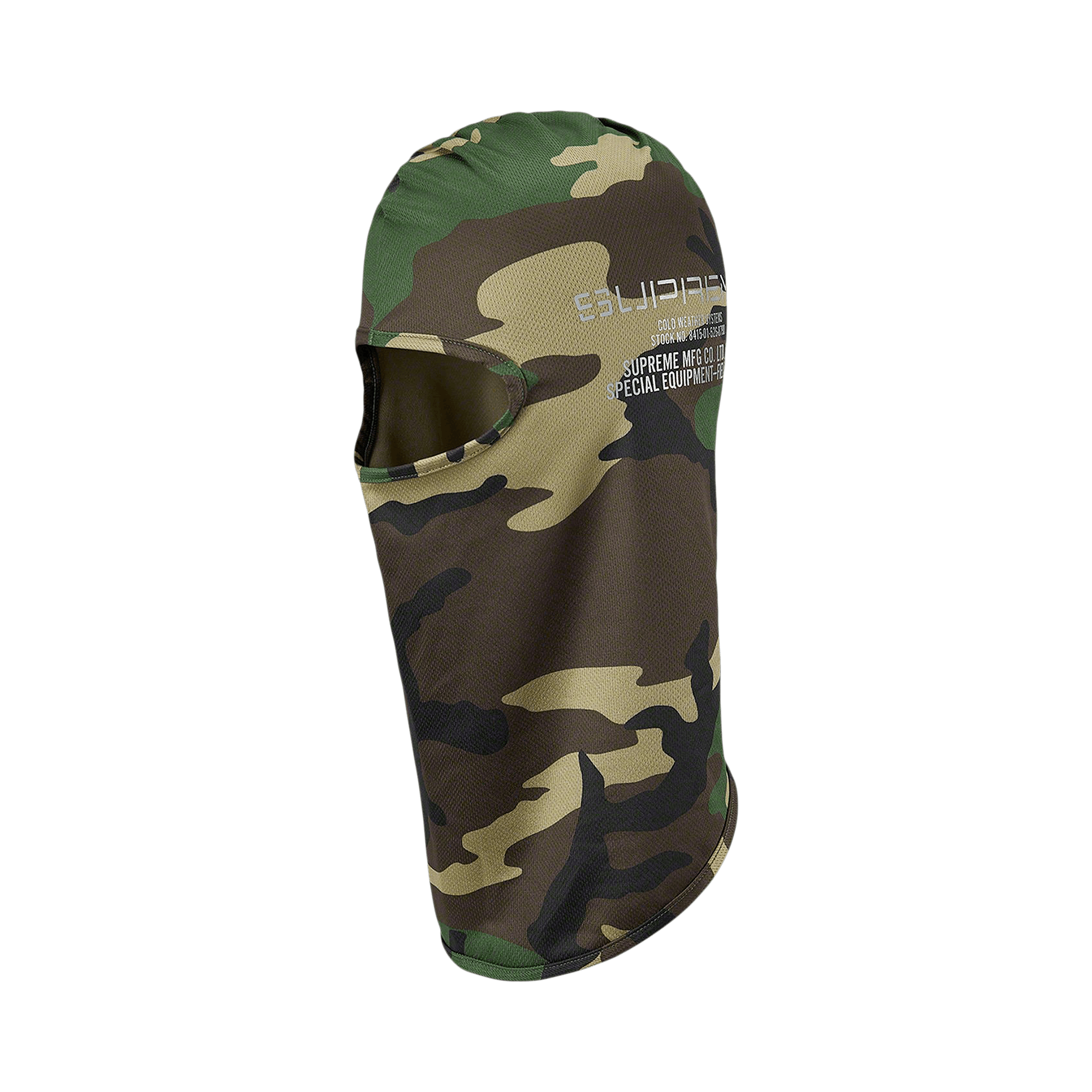 Supreme Field Gear Lightweight Balaclava 'Woodland Camo'