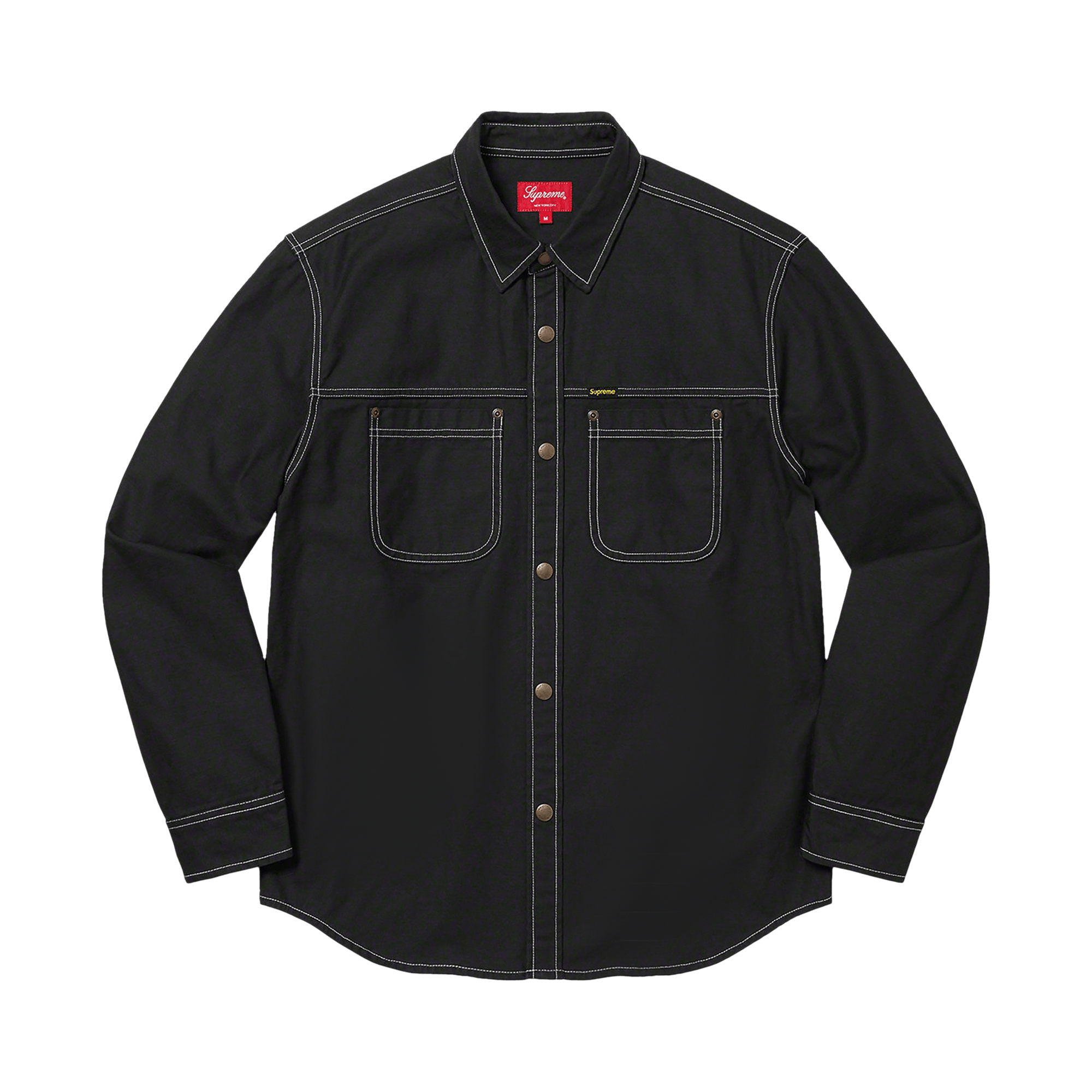 Supreme Snap Work Shirt 'Black'