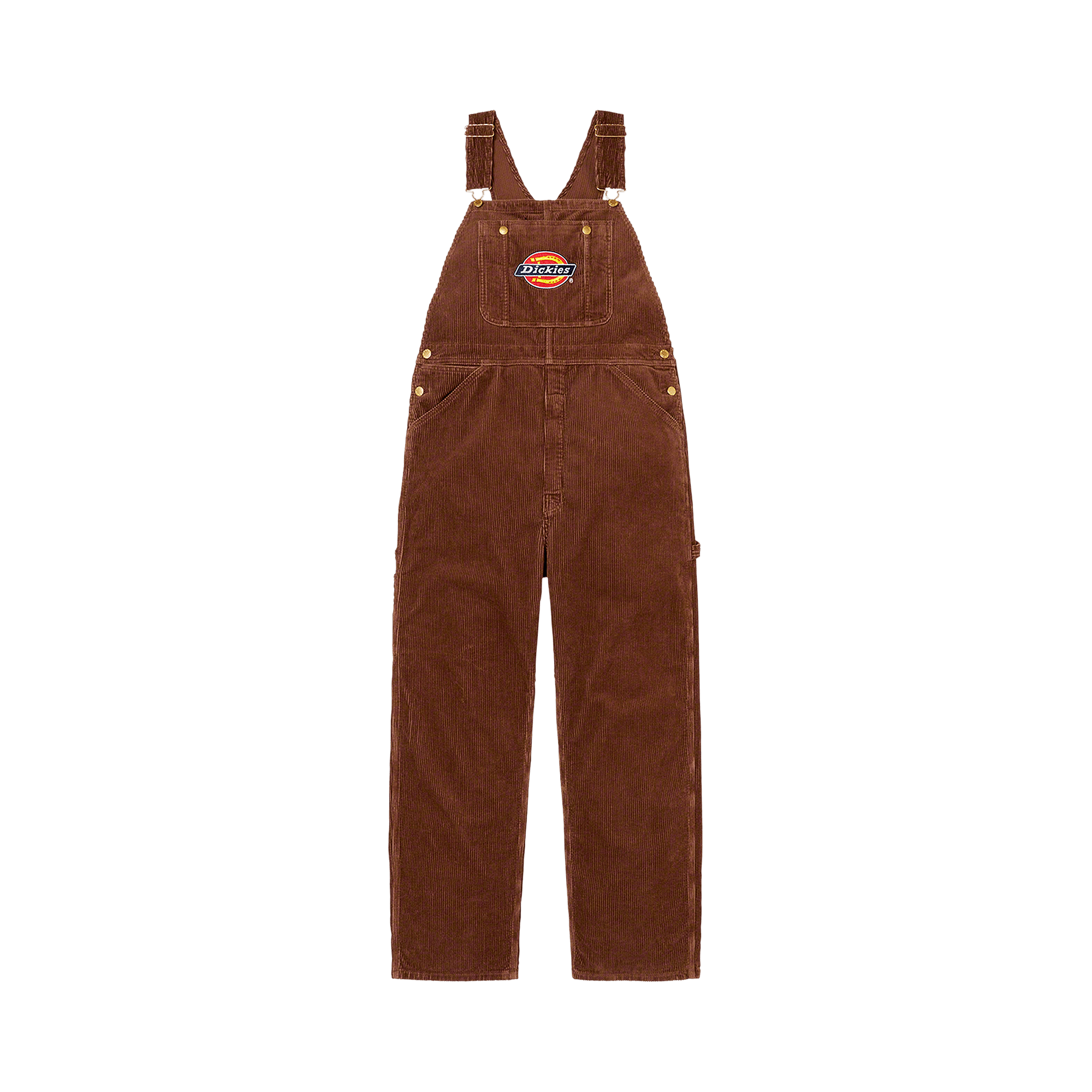 Supreme x Dickies Corduroy Overalls 'Brown'