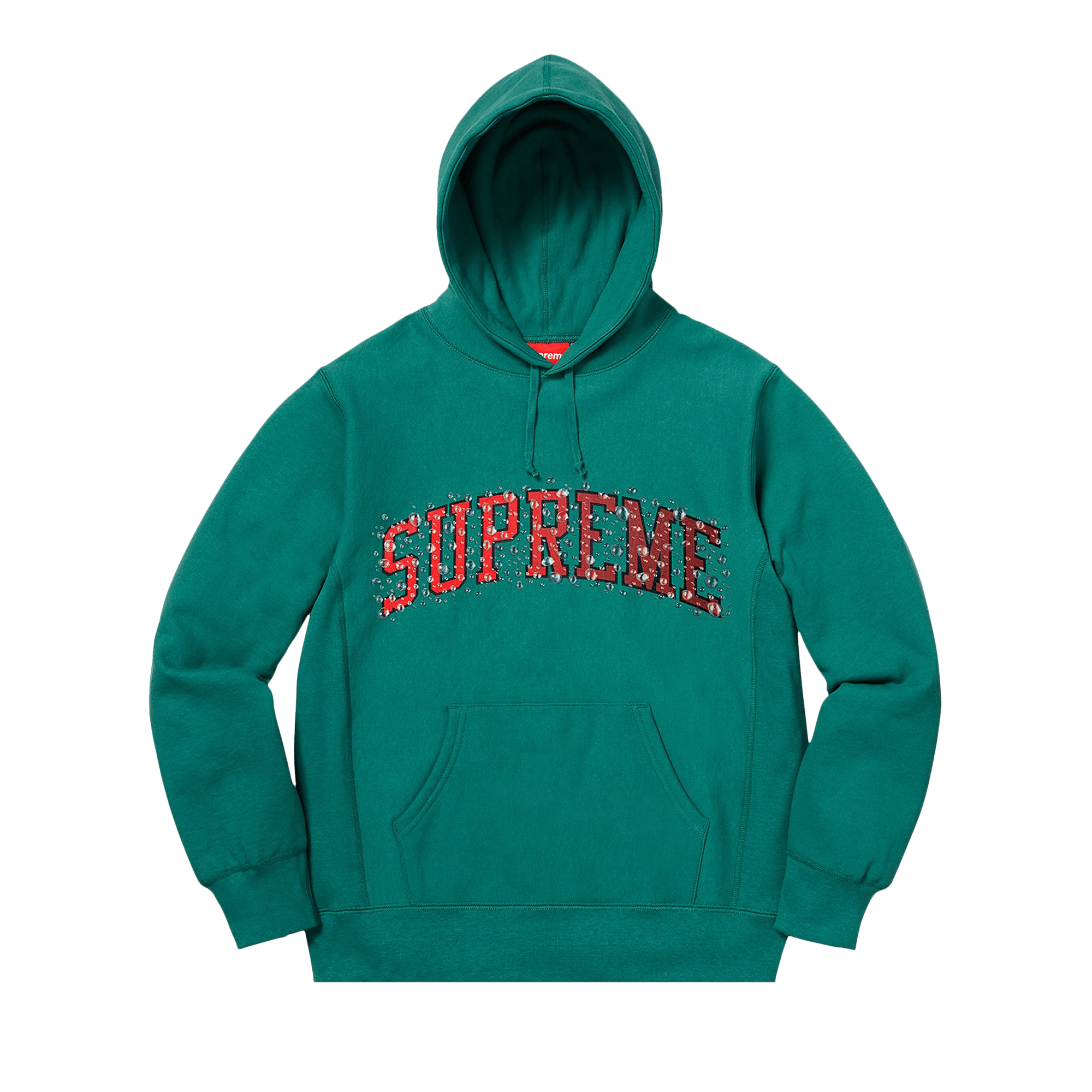 Supreme Water Arc Hooded Sweatshirt 'Dark Teal'