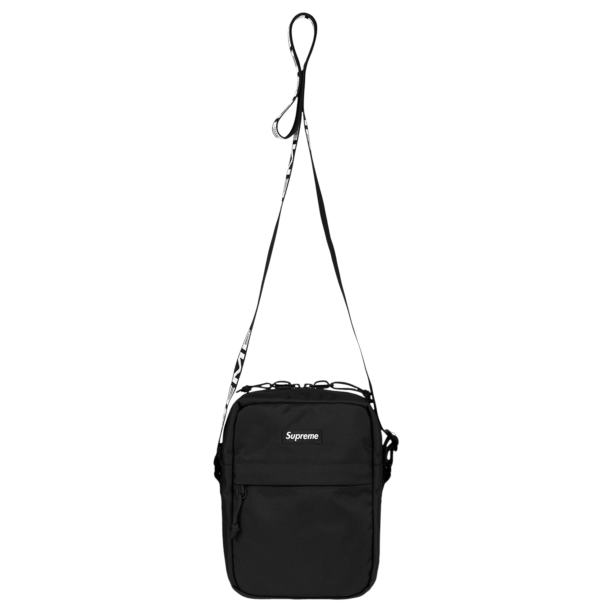 Buy Supreme x Lacoste Small Messenger Bag 'Black' - FW19B14 BLACK
