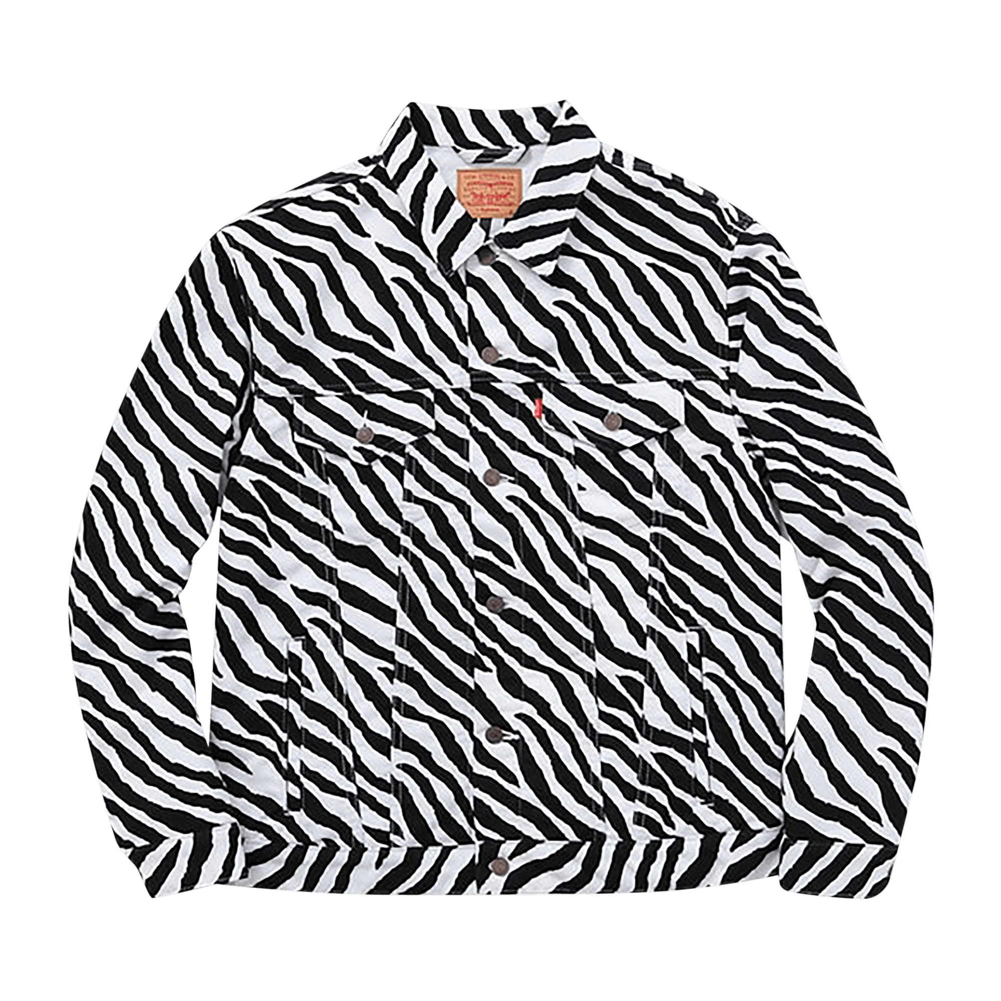 Supreme x Levis Moleskin Trucker Jacket 'Zebra'