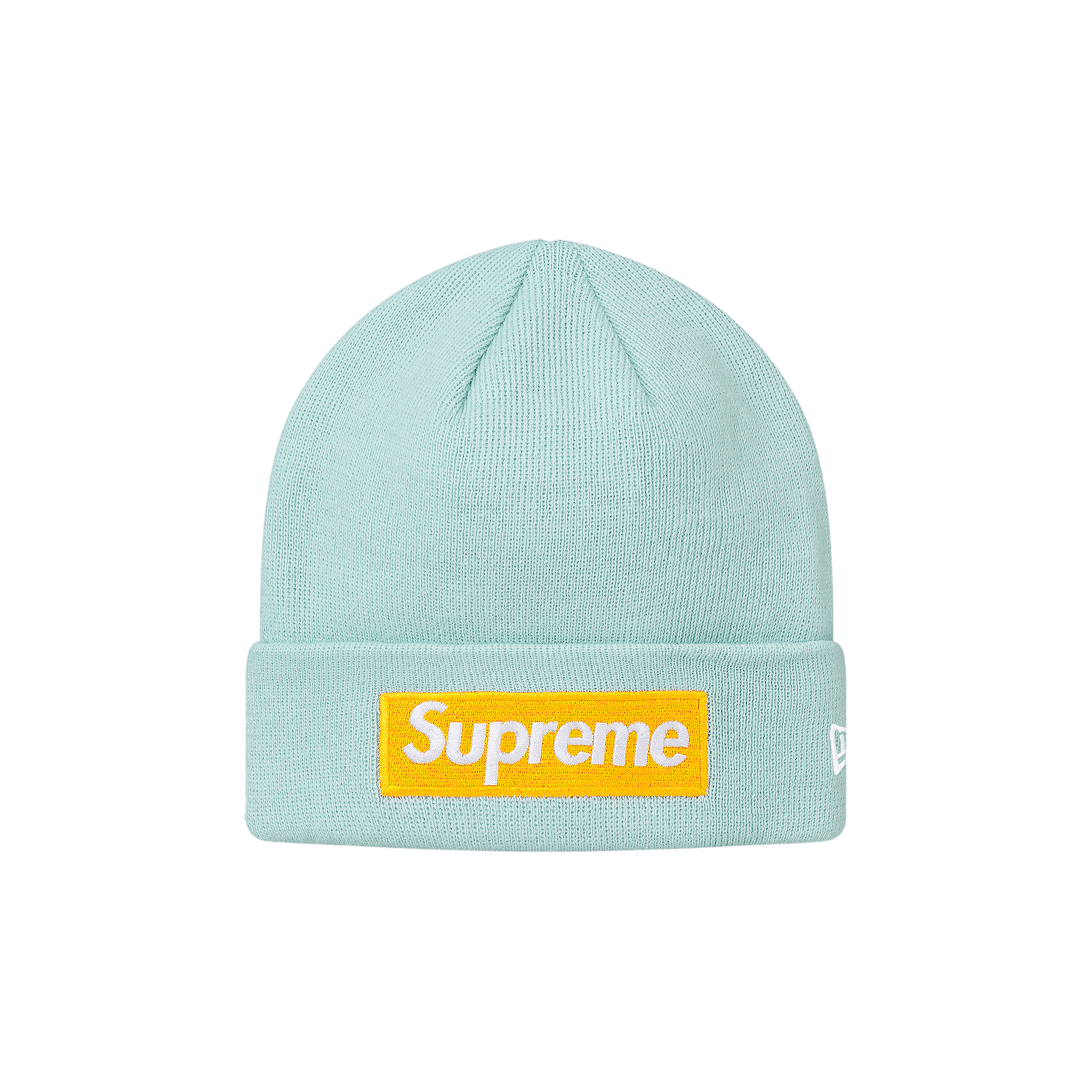 Supreme New Era Box Logo Beanie 'Ice Blue'