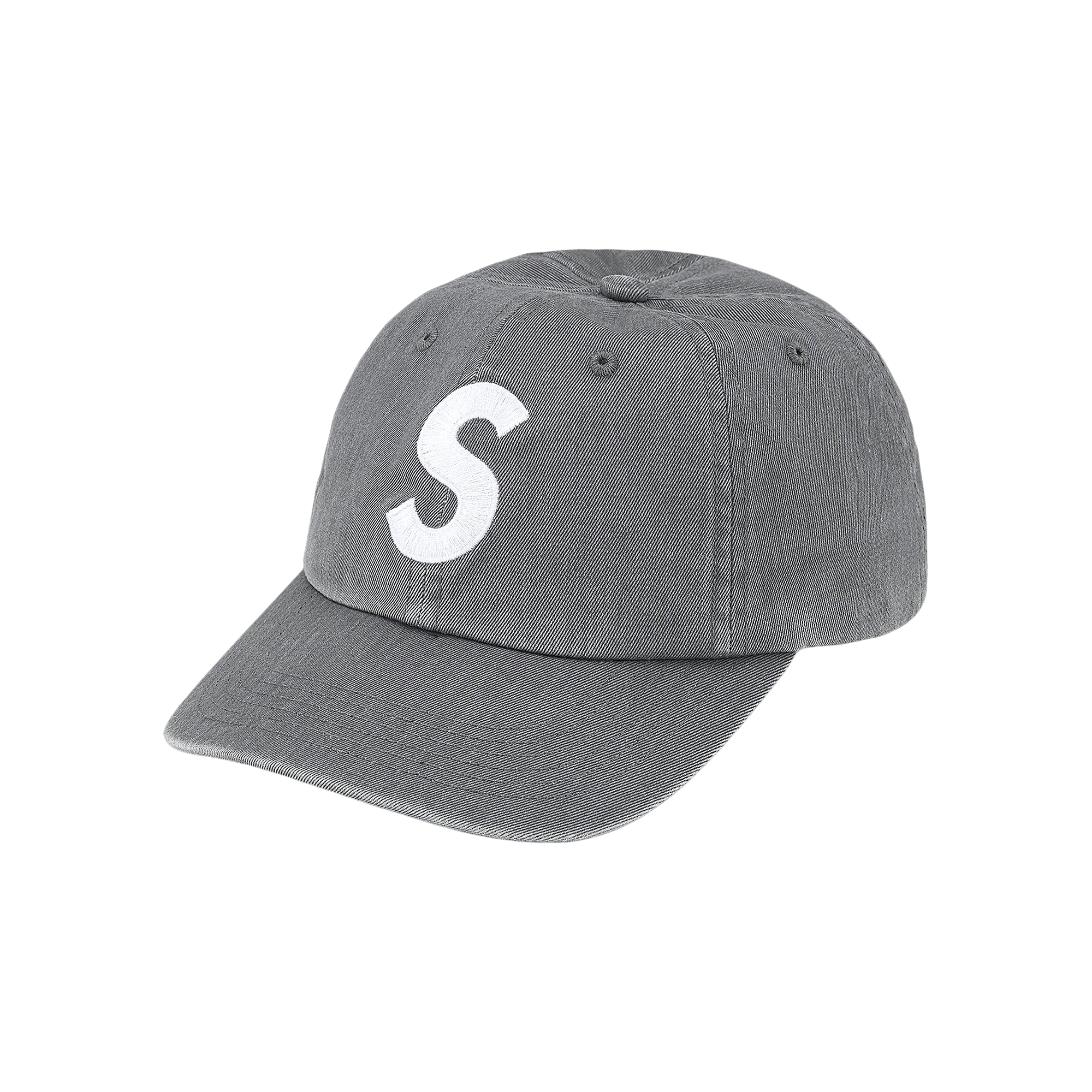 Supreme Pigment Print S Logo 6-Panel 'Grey'