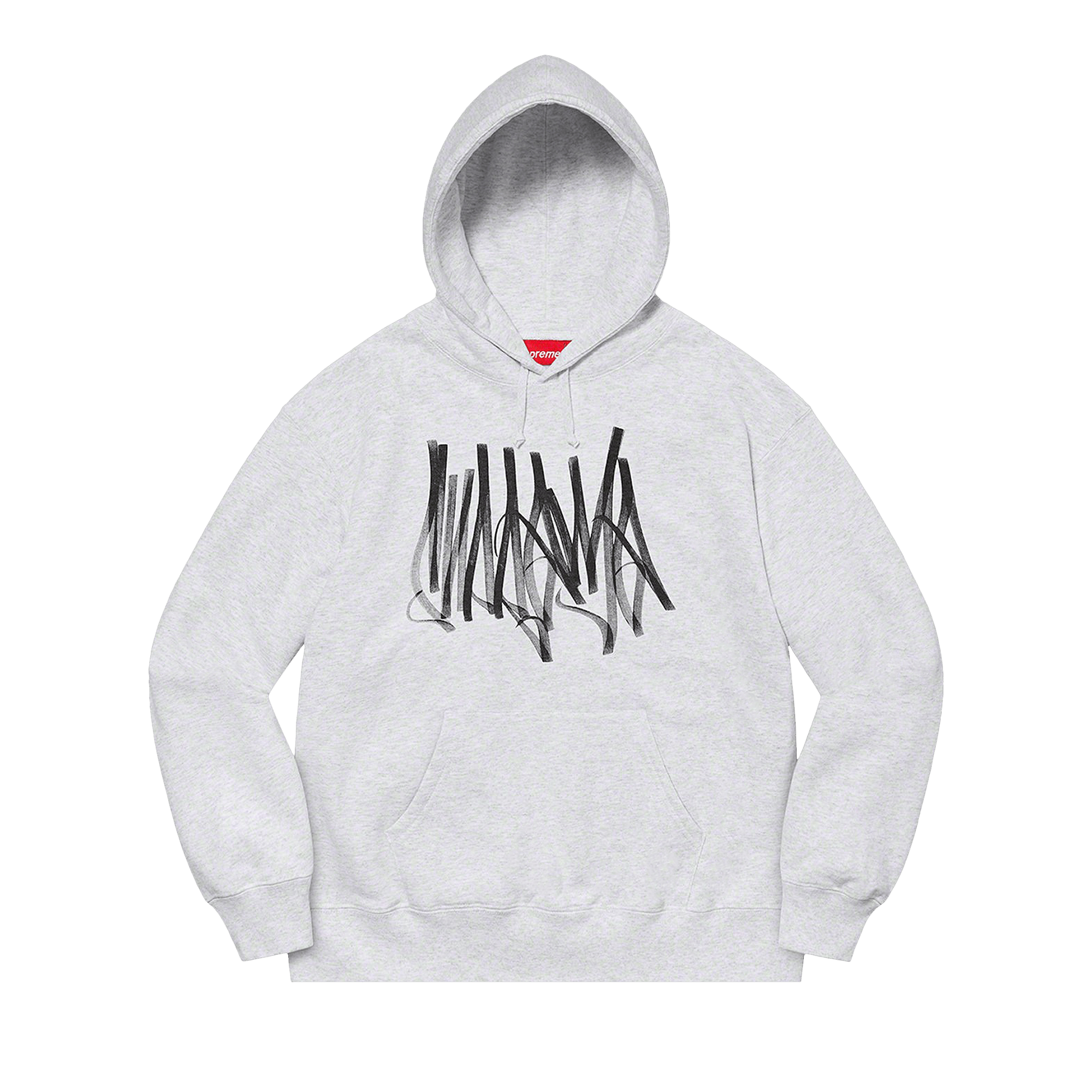 Supreme Tag Hooded Sweatshirt 'Ash Grey'