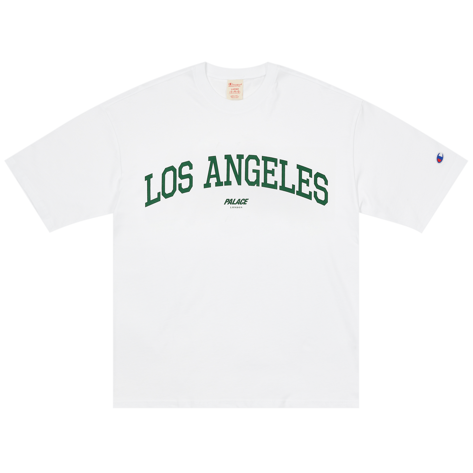 Palace Champion Shop T-Shirt Los Angeles 'White'