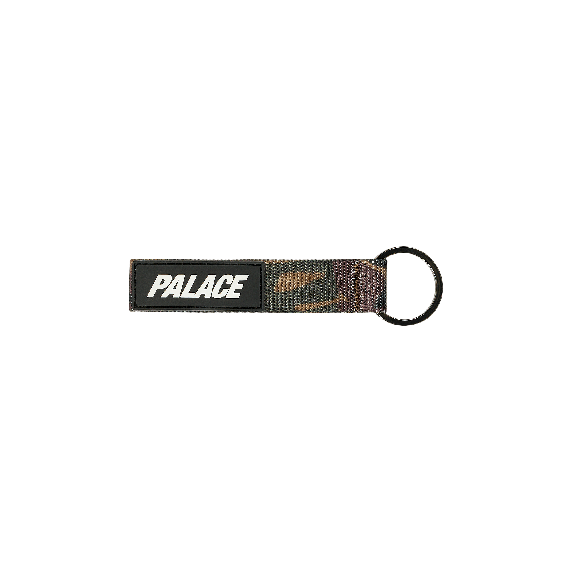 Palace Webbing Keyring 'Camo'