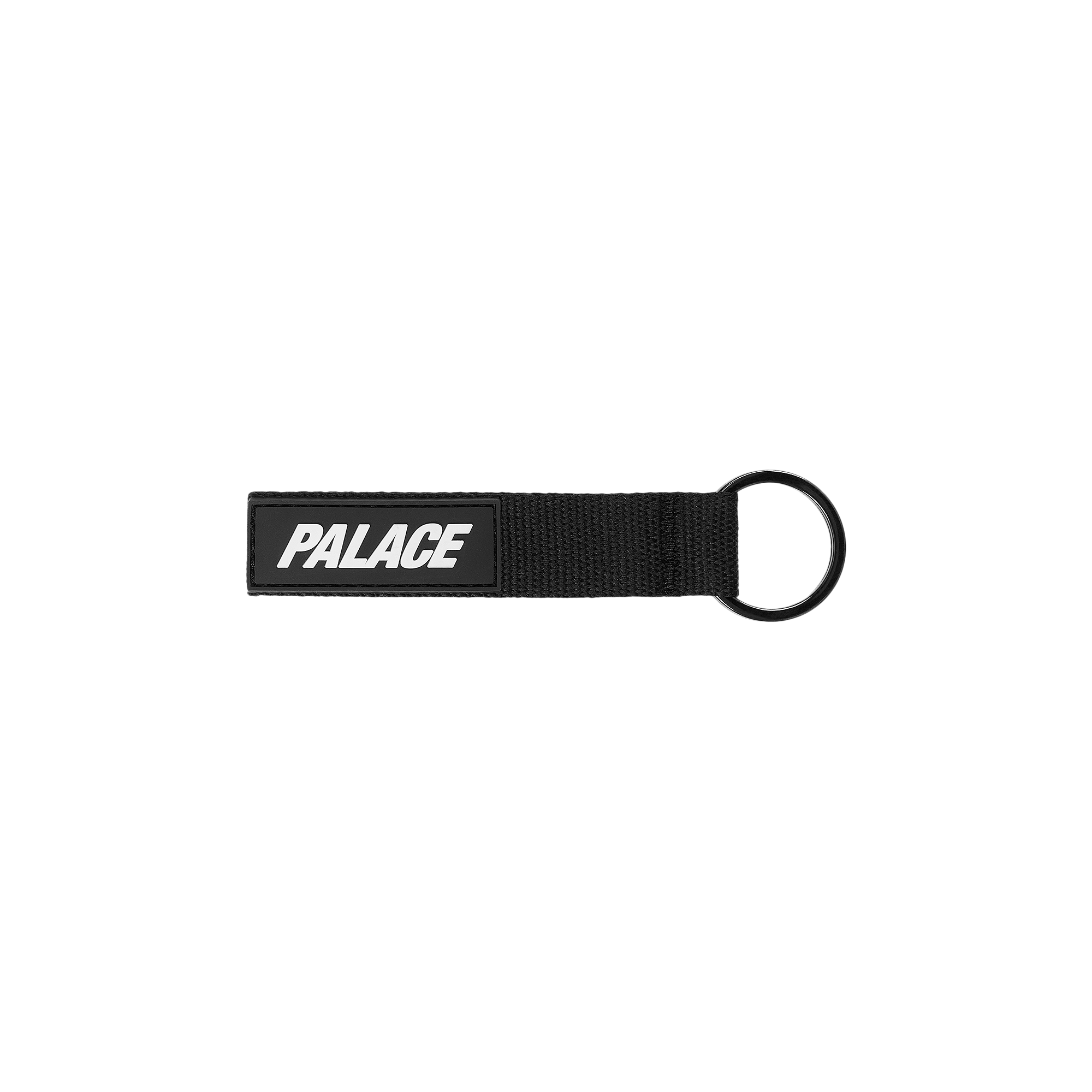 Palace Webbing Keyring 'Black'