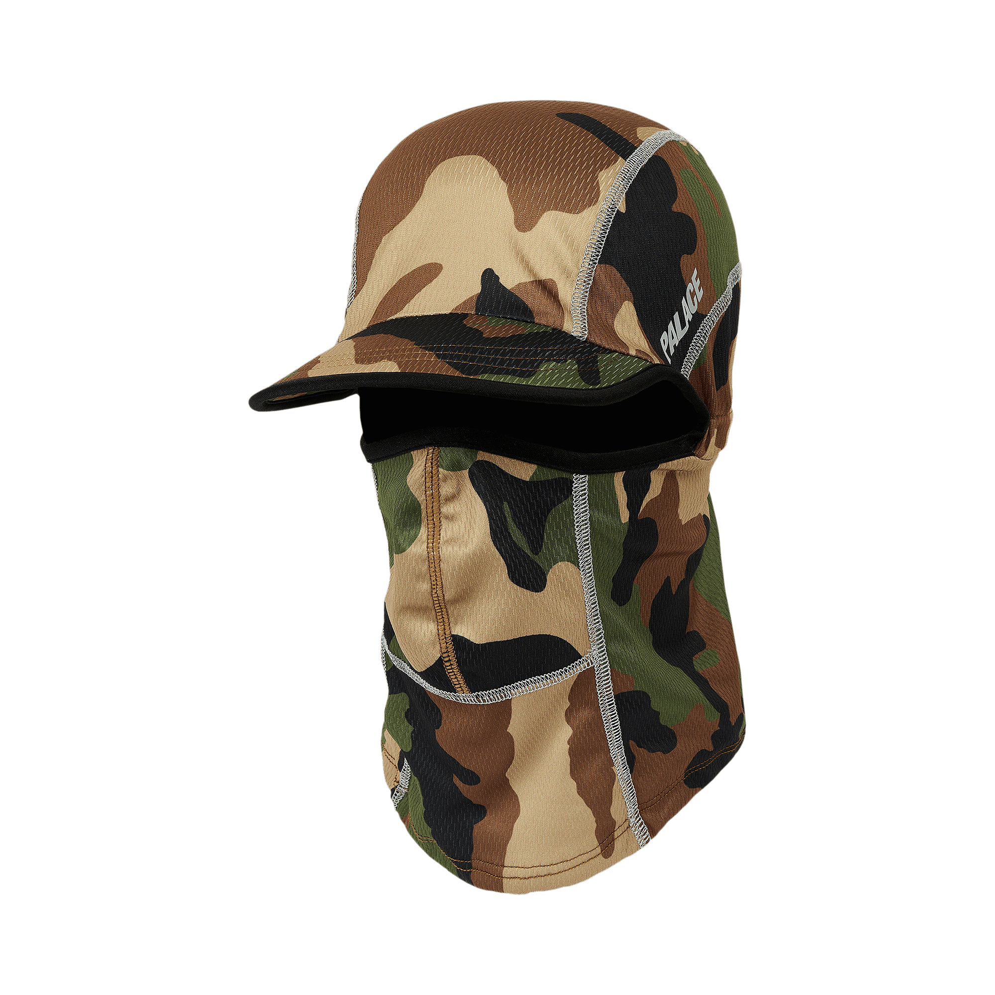 Palace Paltech Peak Balaclava 'Woodland Camo'