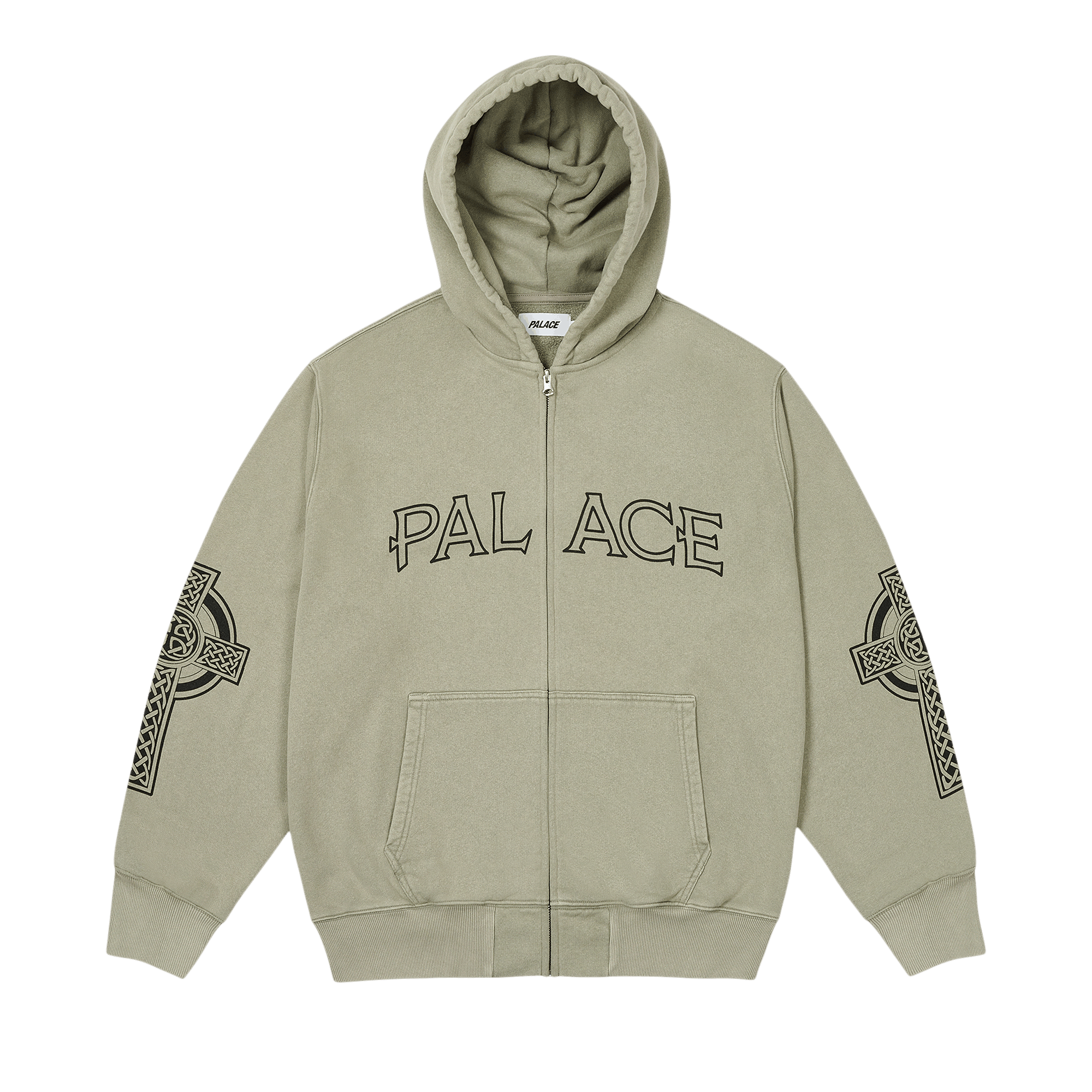 Palace Celtic Zip Hood 'The Deep Green'