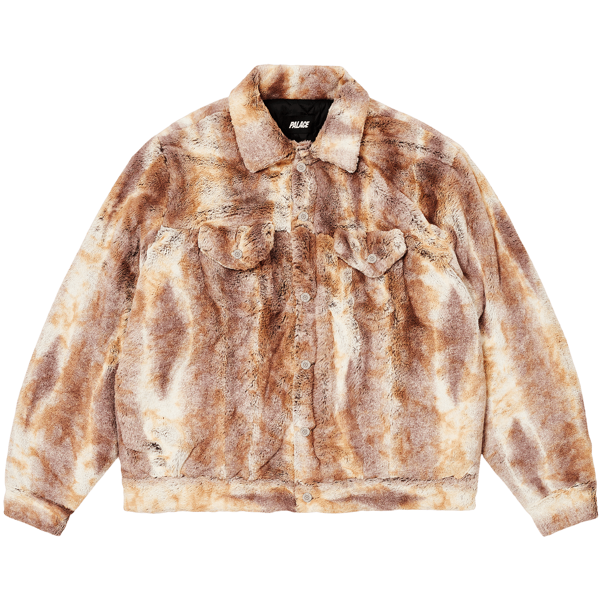 Palace Furry Trucker Jacket 'Brown'