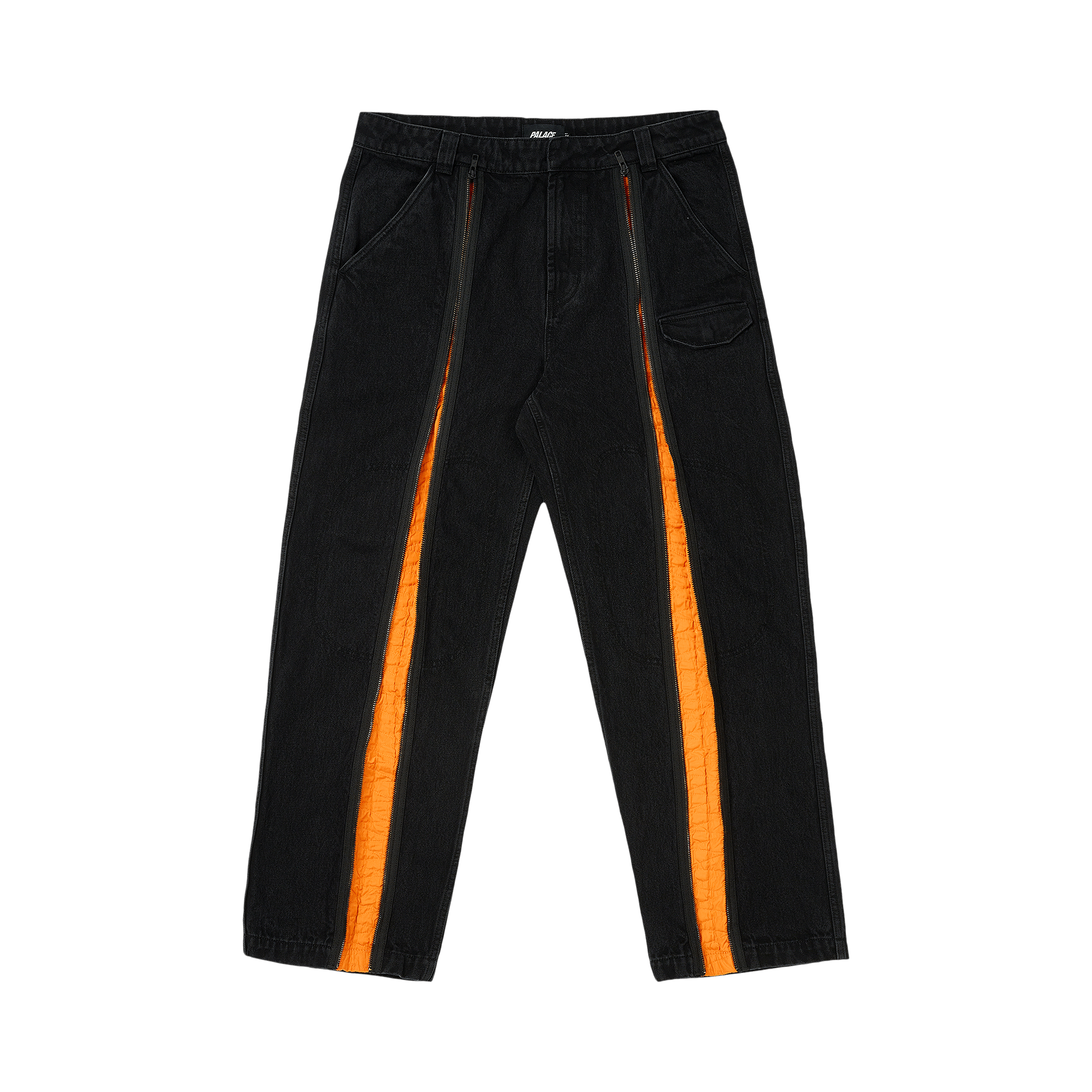Palace Zipped Flight Trouser 'Black'