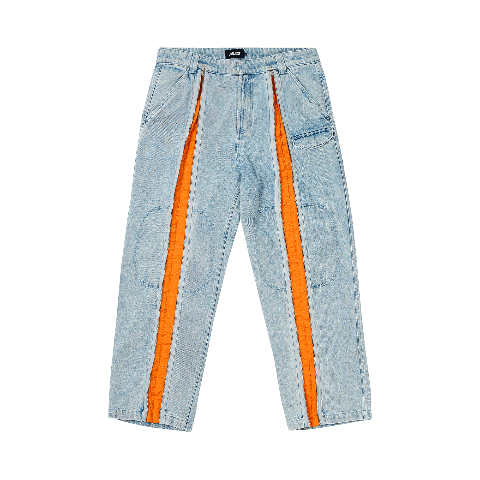 Palace Zipped Flight Trouser 'Stone Wash'